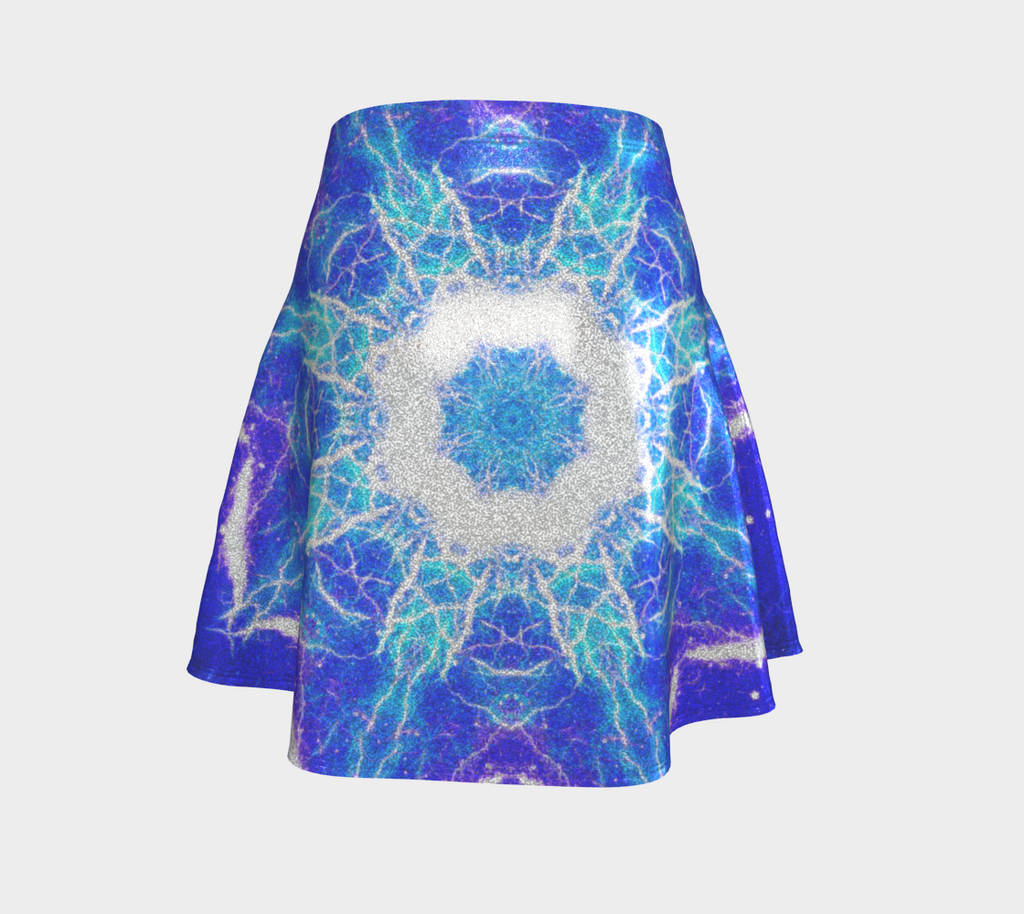 Katerina's Mandala Dragon Fire Desires Flare Skirt