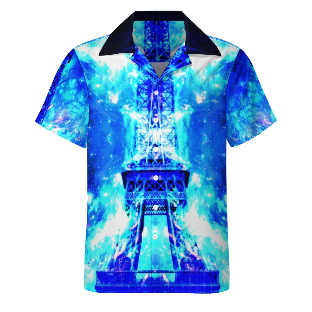 Amen Jin's Desires Parisian Dreams Cuban collar shirt