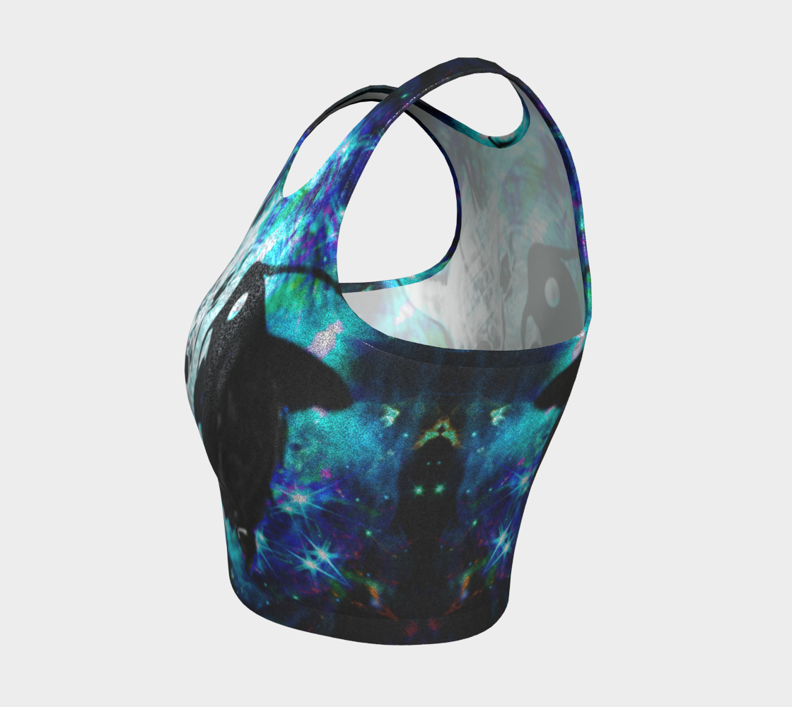 Katerina's Now and Forever Koi Desires Athletic Crop Top