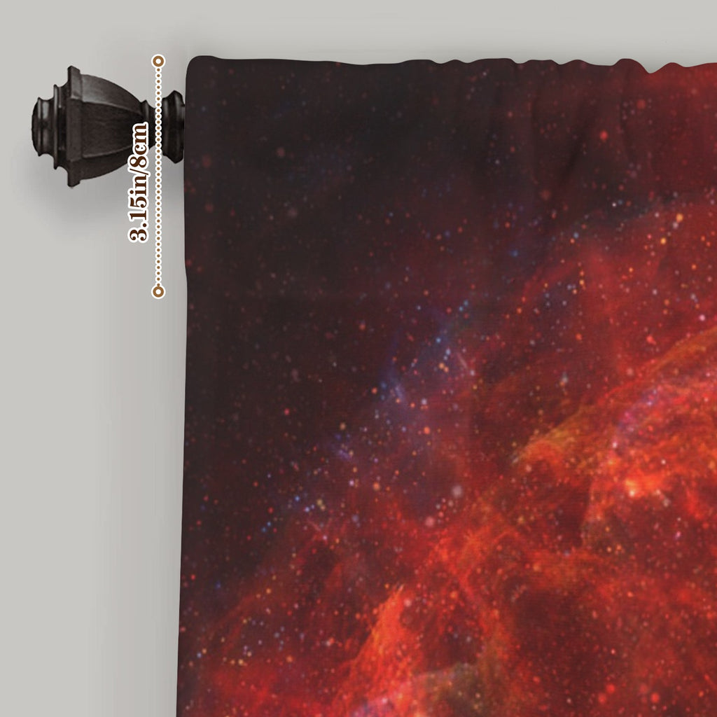 Katerina's Love & Hatred Desires Window Curtain 52" x 63" ( 1 Piece ) | Ships from USA