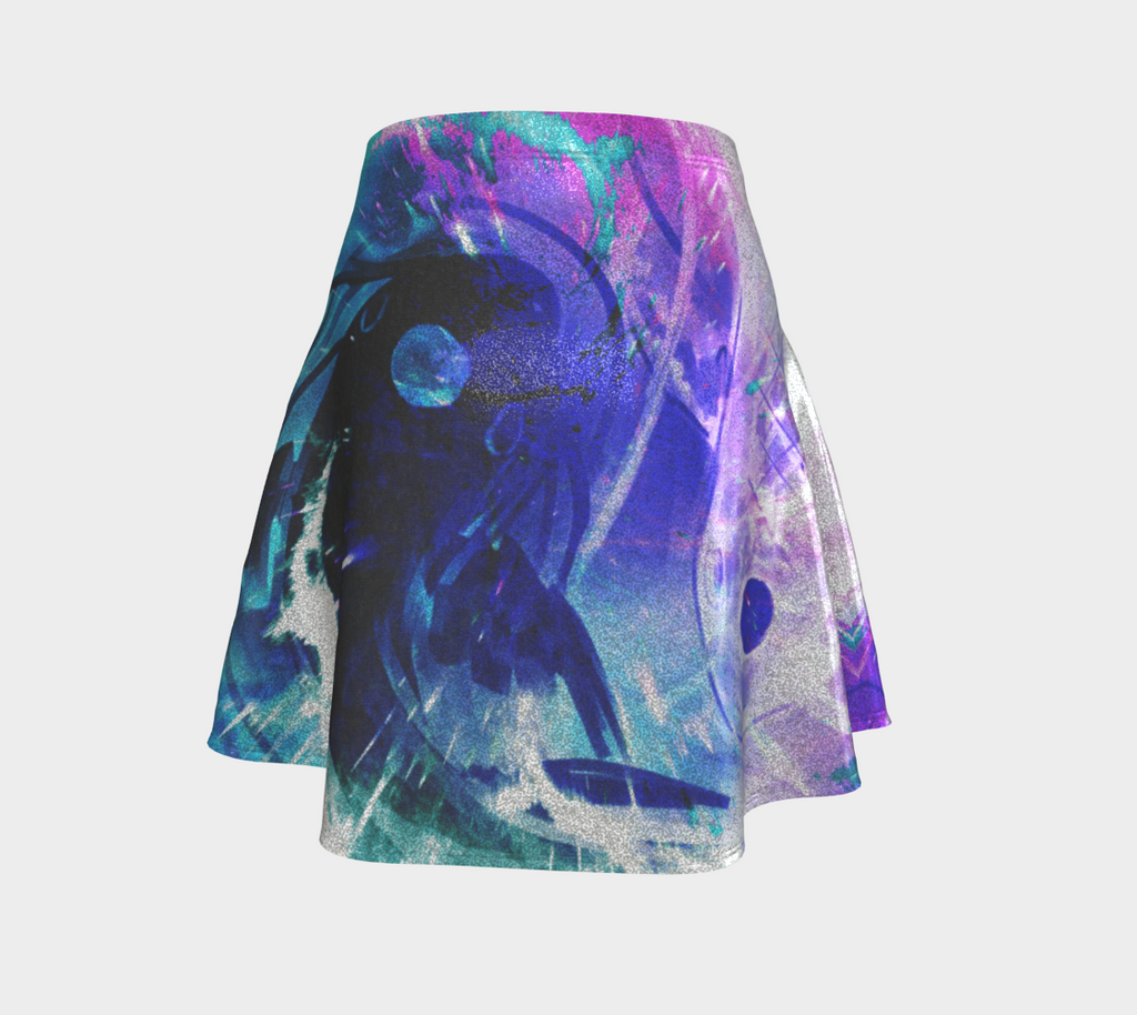 Creation's Desires Koi Dreams Flared Skirt