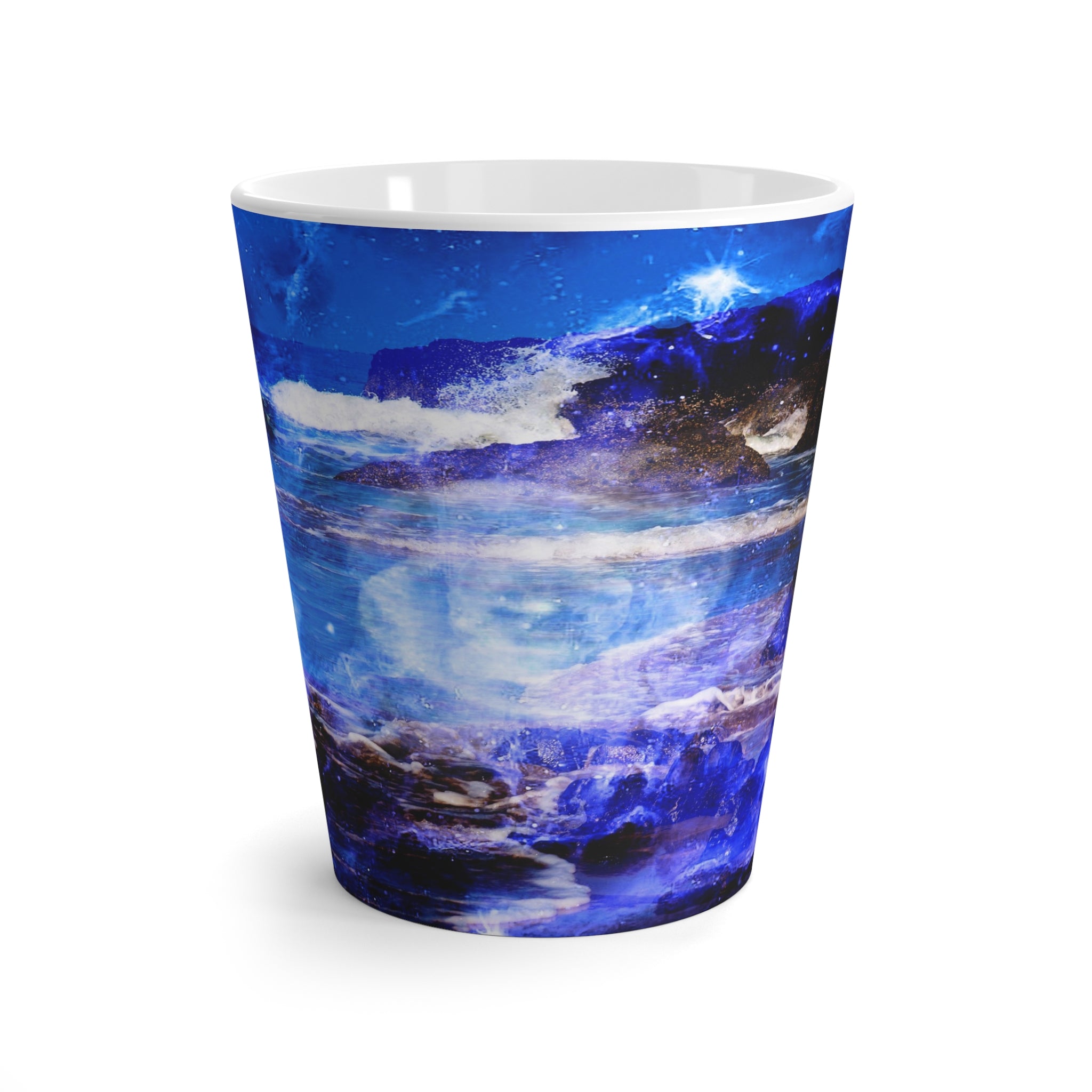Sea of Serenity Dreams Latte Mug