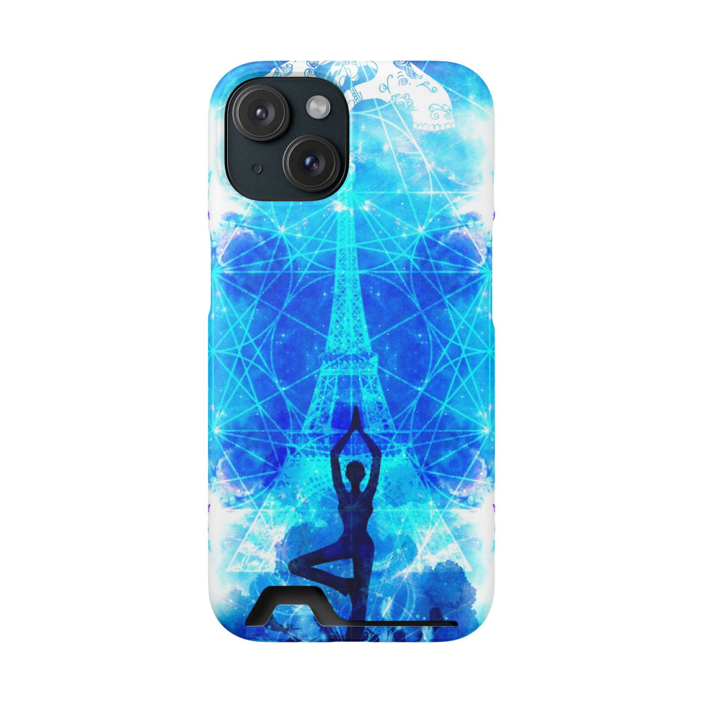 Amen Jin's Mandala of Dragon Fire Parisian Meditations Phone Case W Card Holder
