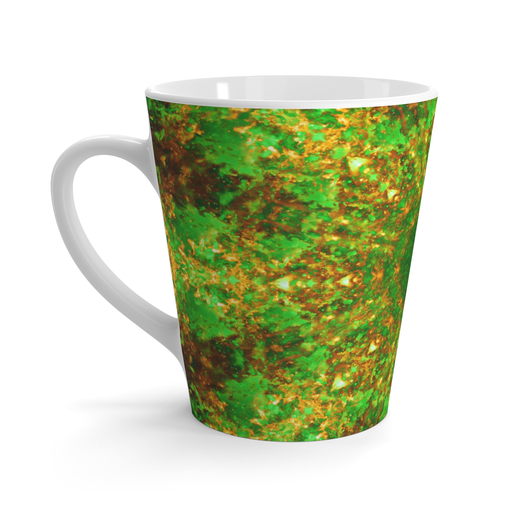 Katerina's Yule Lighted Strings Desires Latte Mug