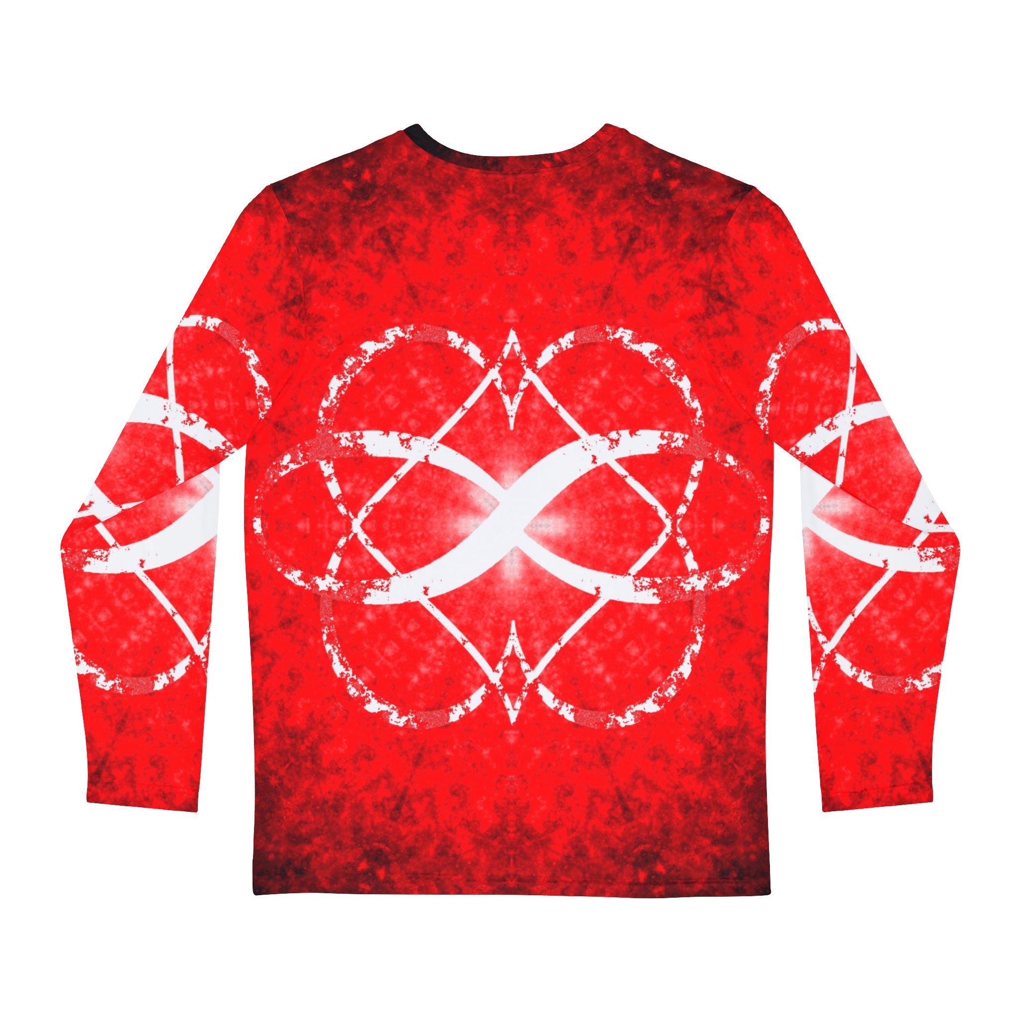 Katerina's Red Instead Infinity Desires 2024 Men's Long Sleeve Shirt