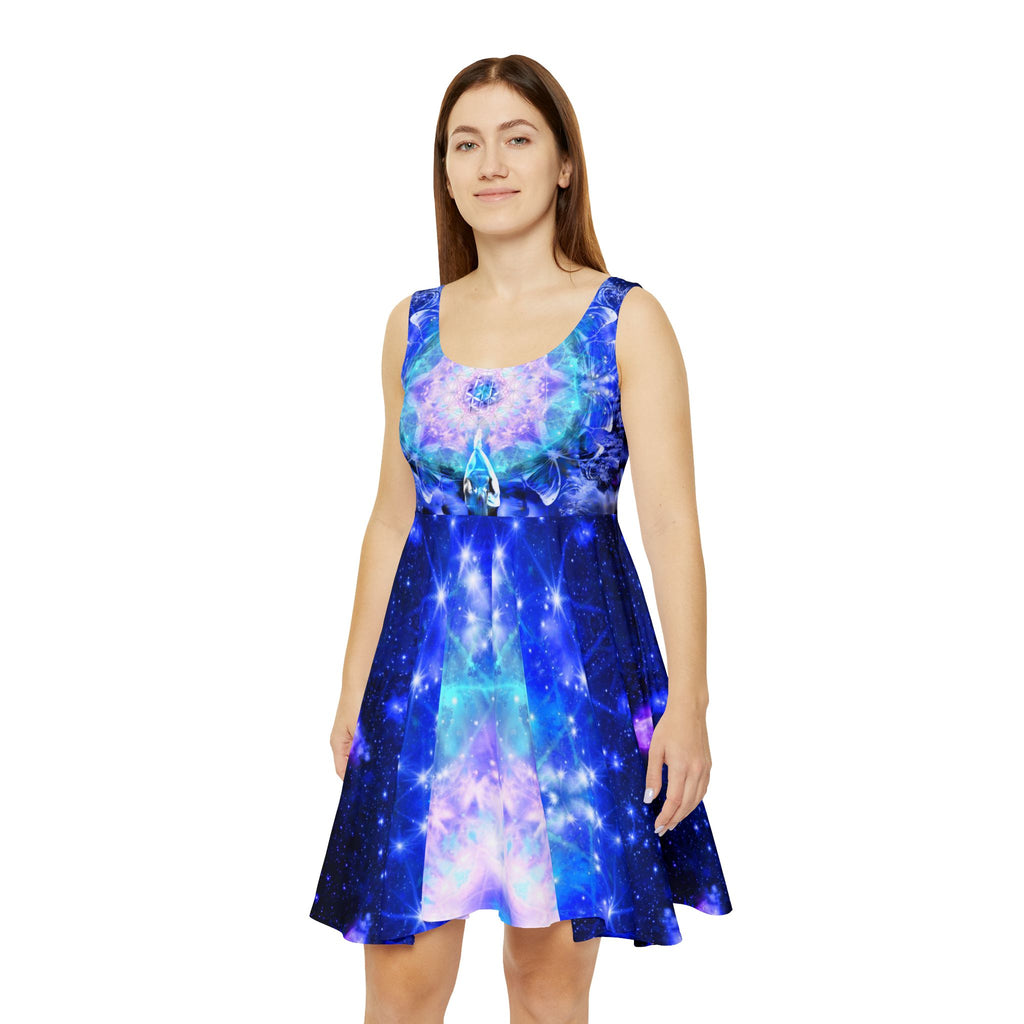 Amen Jin's Katerina's Eros & Psyche Metamorphosis Meditations Skater Dress