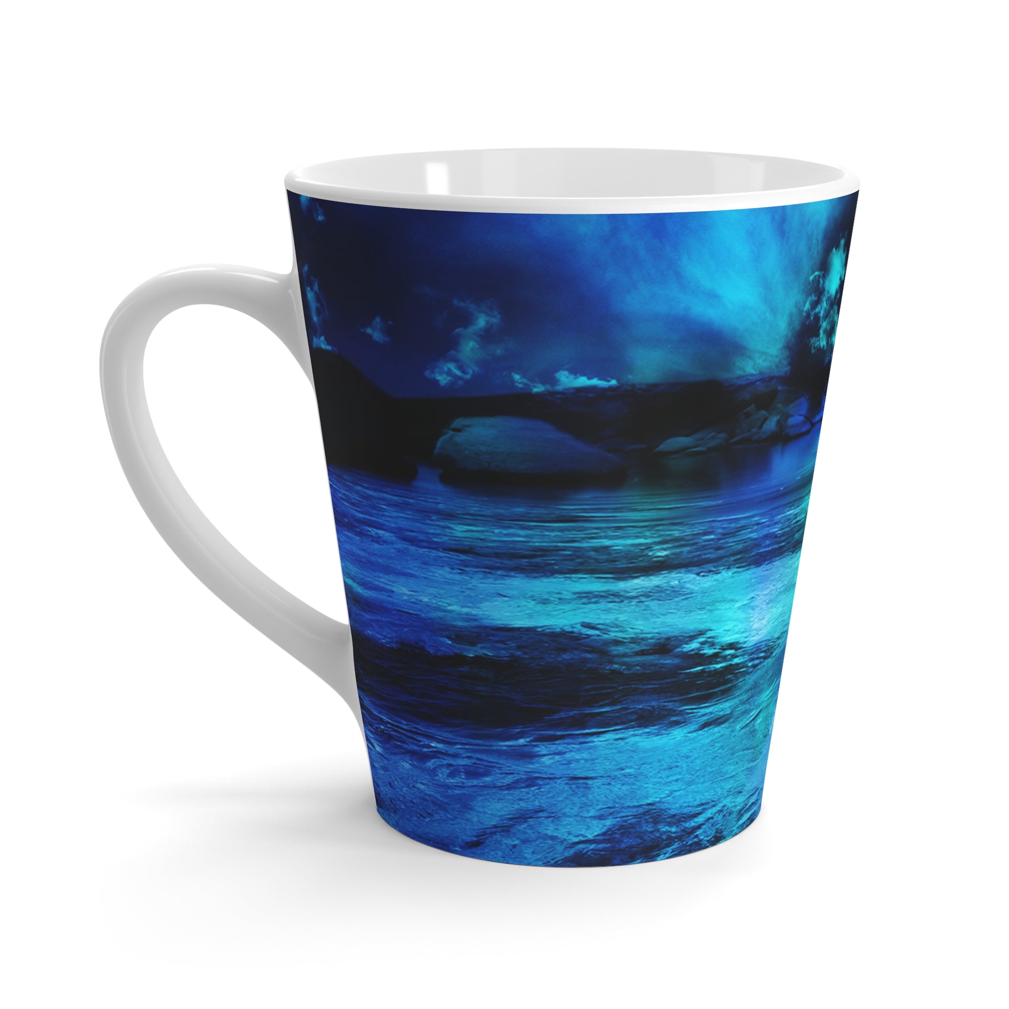 Dancing Lights Dreams Latte Mug