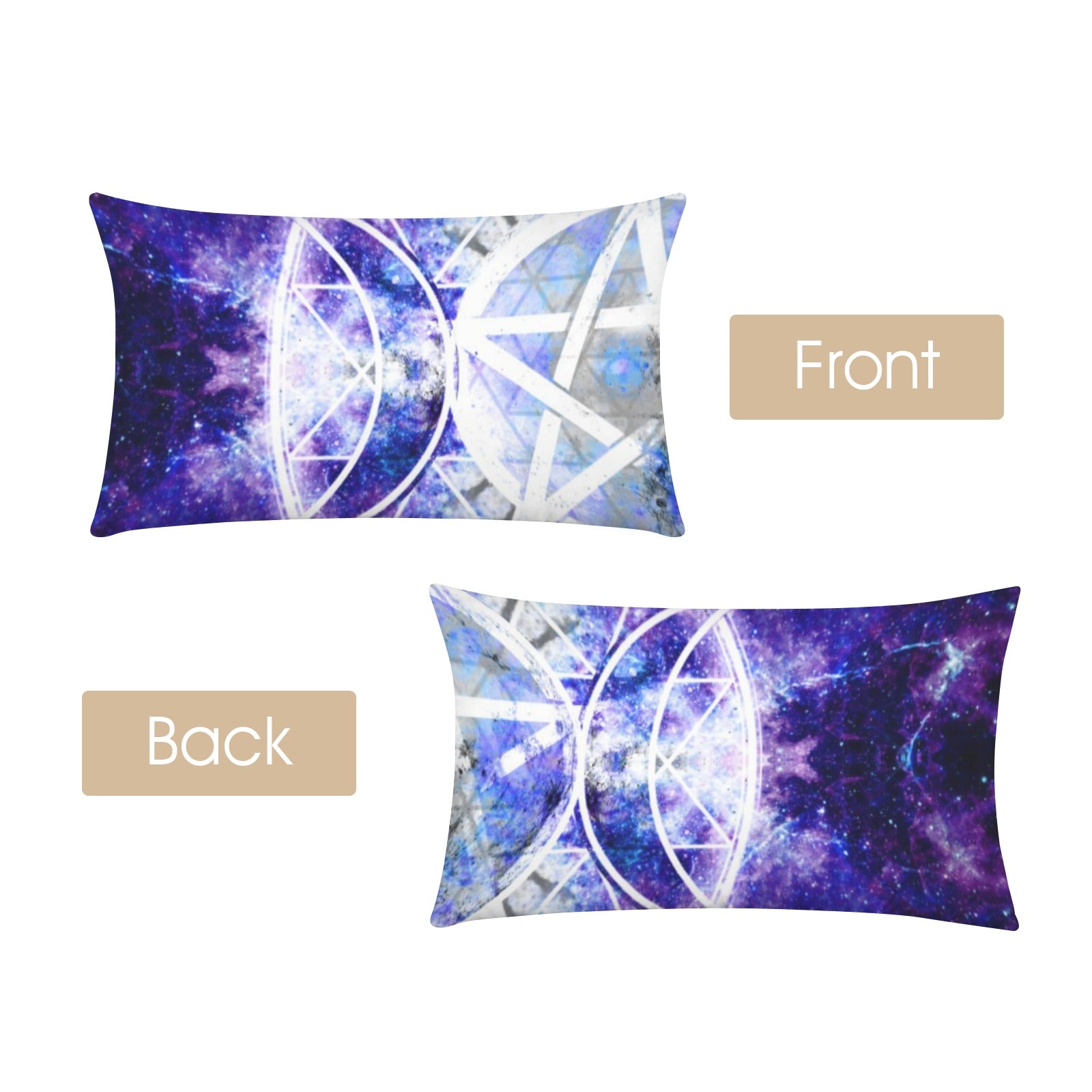 Amen Jin's Katerina's Dracularian Dragness Triple Goddess Meditations Pillow Case 36" x 20"  | Ships from USA