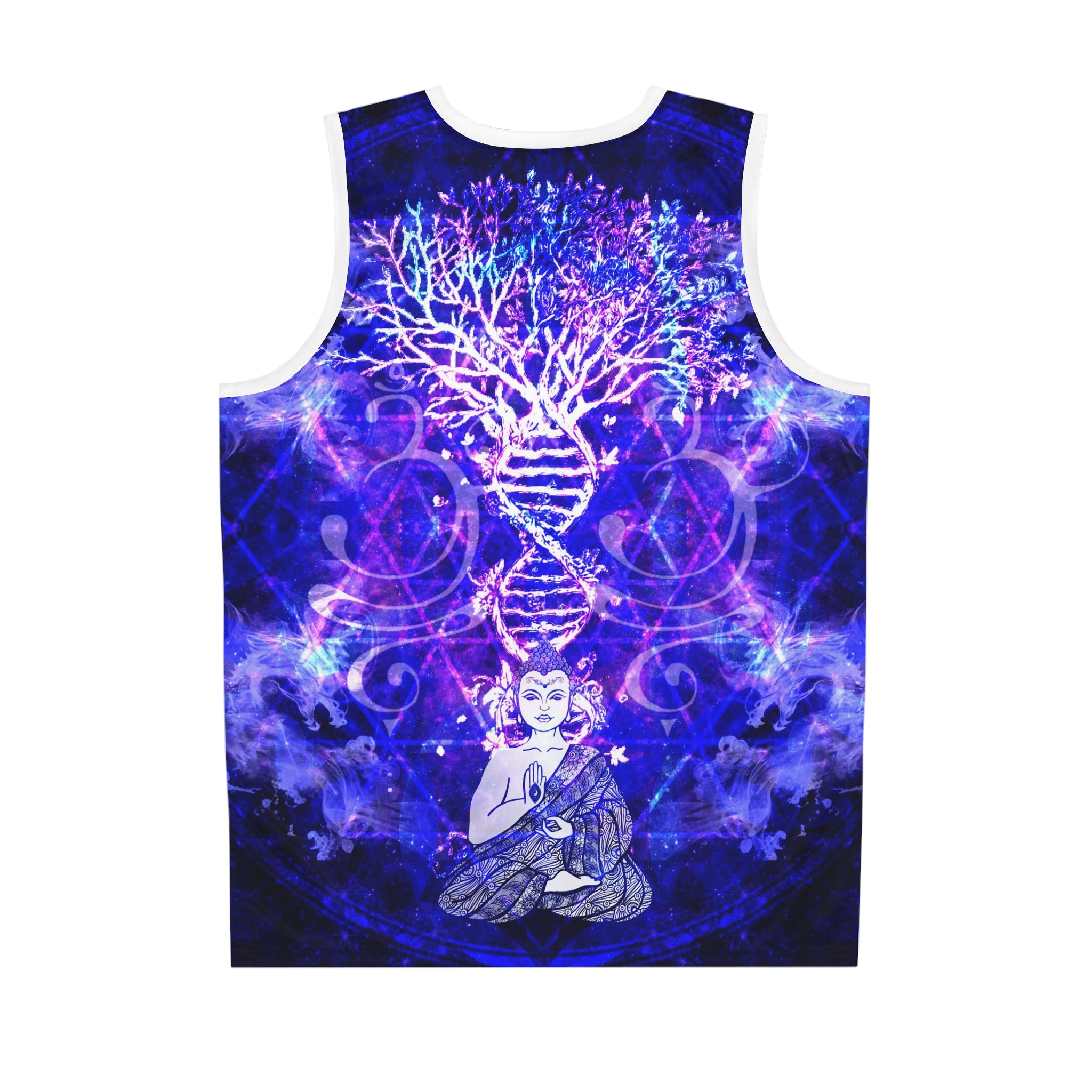 Katerina's Dragon's Eye Buddha Meditations Basketball Jersey