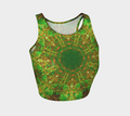Katerina's Yule Lighted String Desires Athletic Crop Top