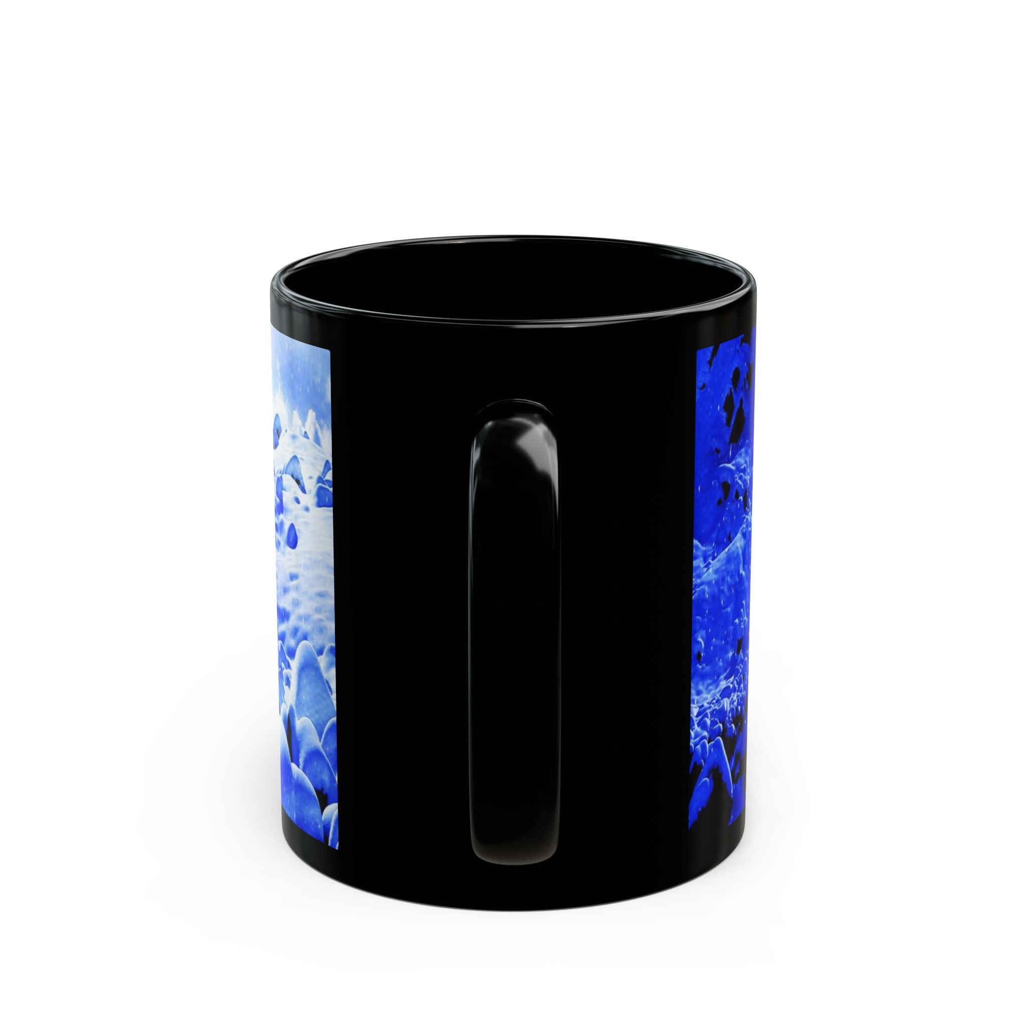 Yule Night Dreams Black Mug