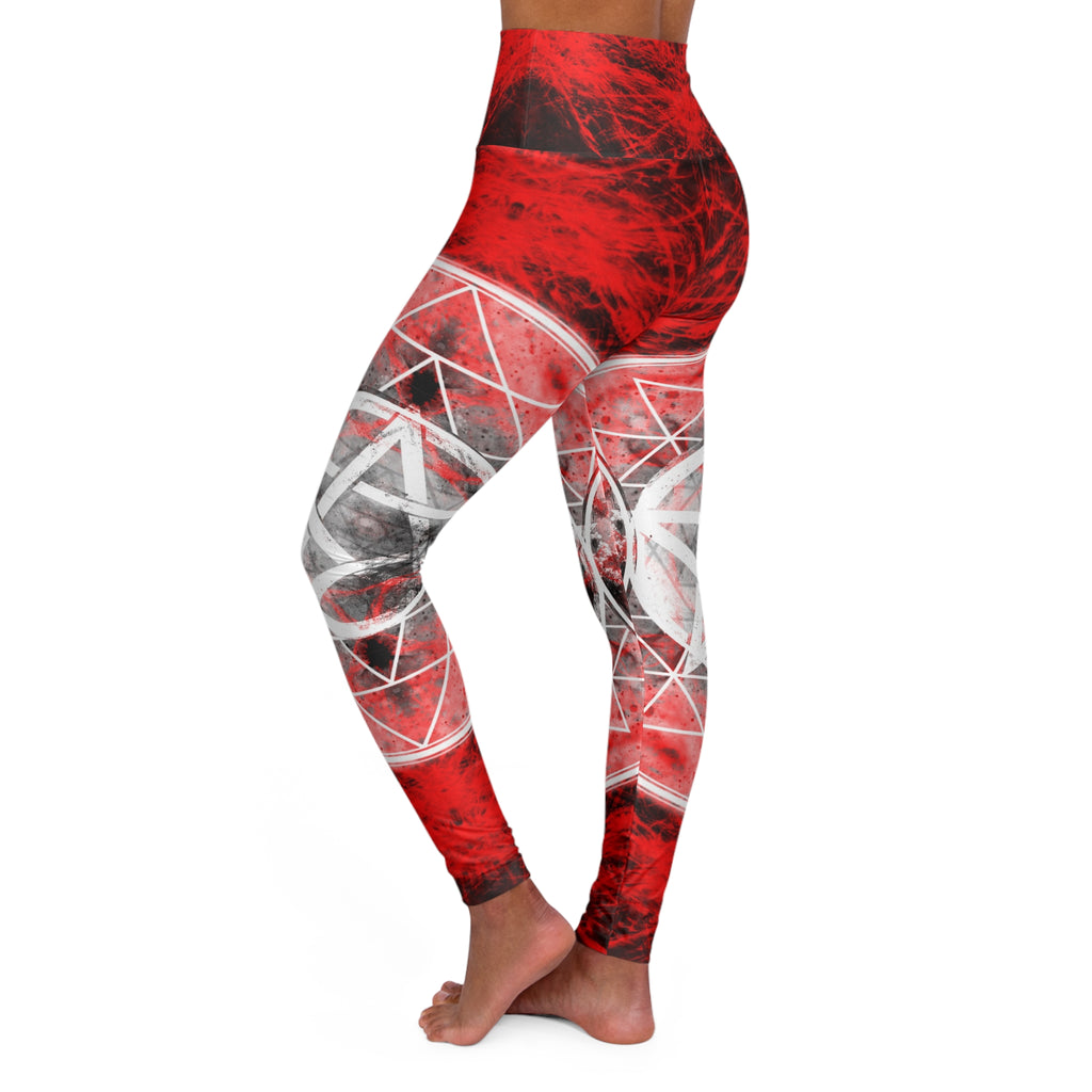 Katerina's Waiting for Hello Triple Goddess Meditations High Waist Yoga Leggings