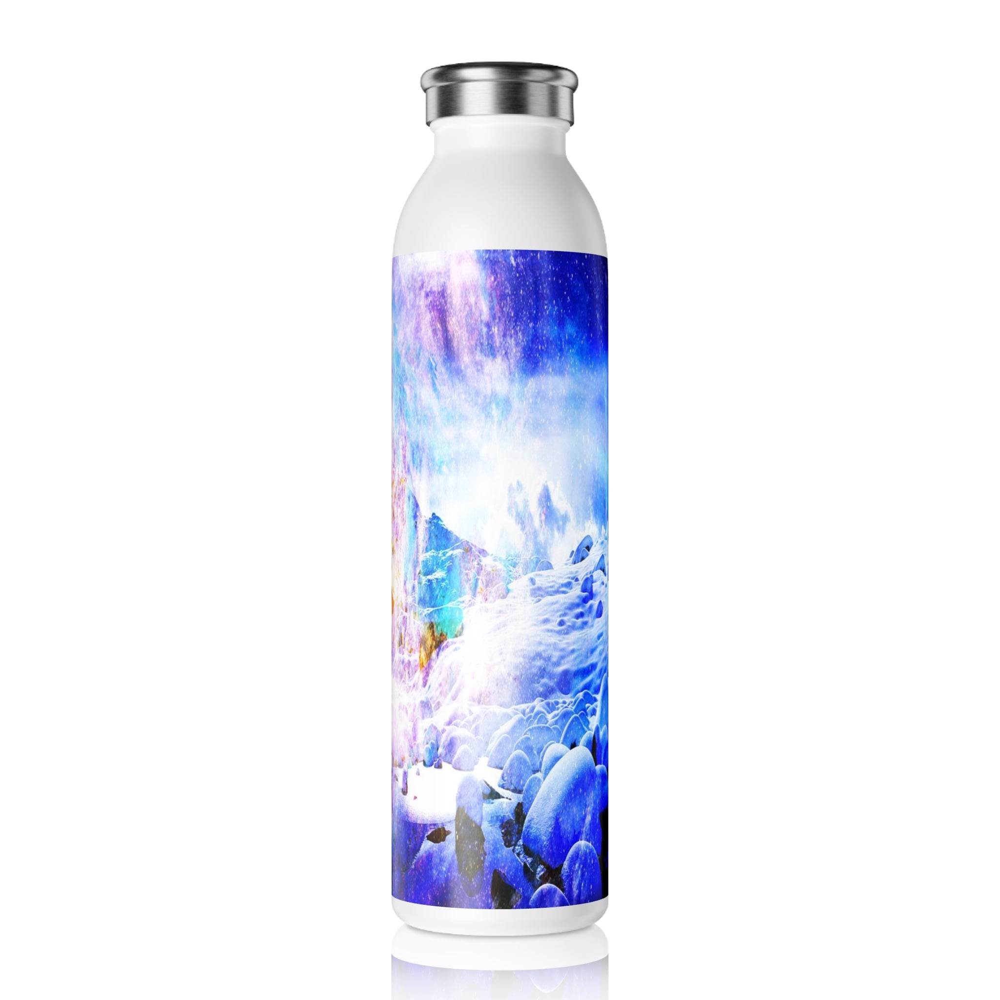 Breathe Again Yule Night Dreams Slim Water Bottle