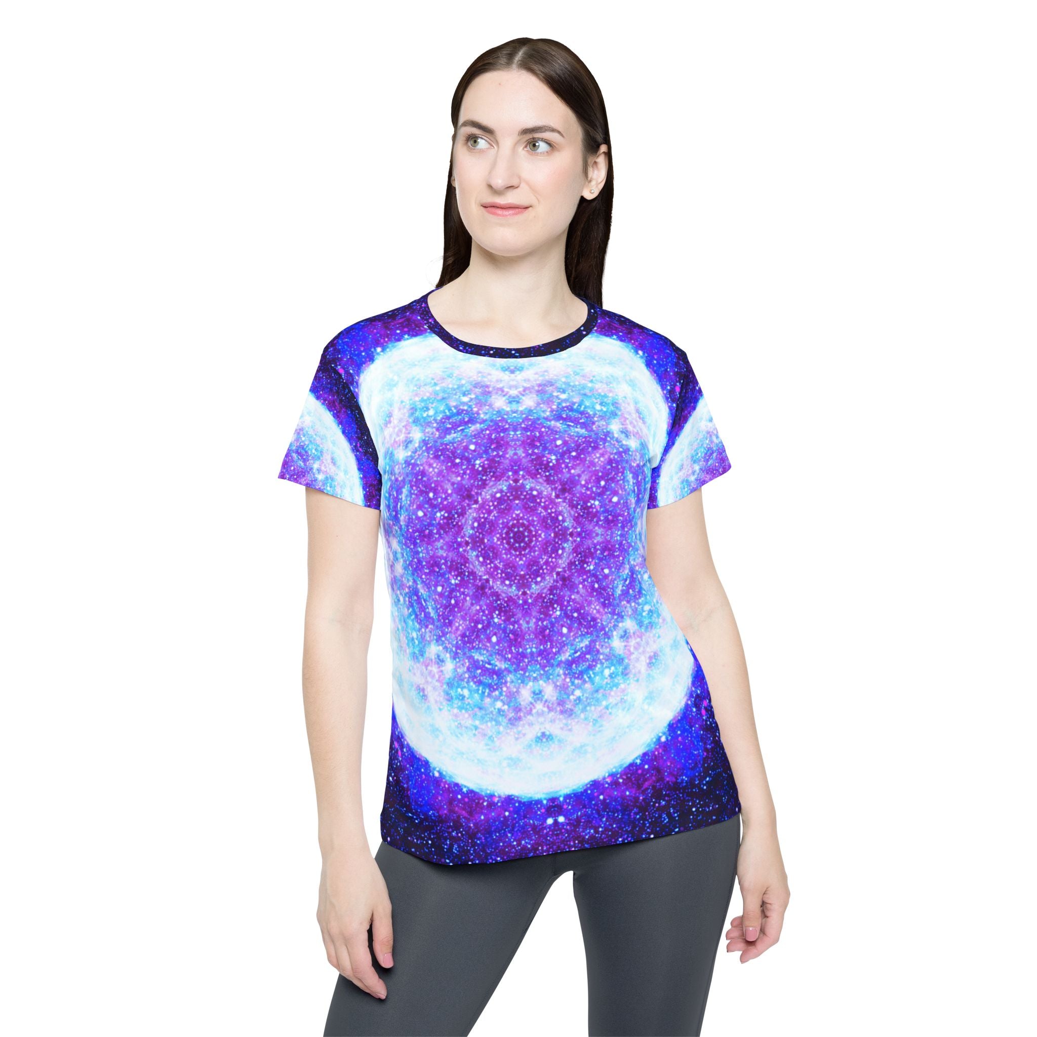 As the Dark Against My Halo Desires Women's Sports Jersey