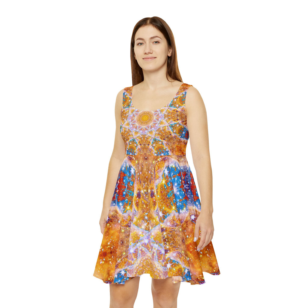 Spirited Marie all the White Horses Desires Women's Skater Dress