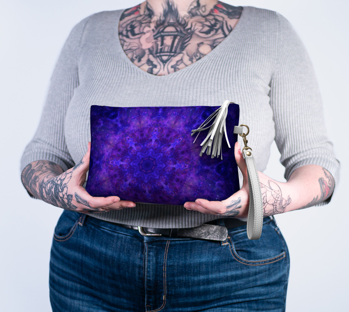 Katerina's Dragon's Eye Desires Vegan Leather Makeup Bag