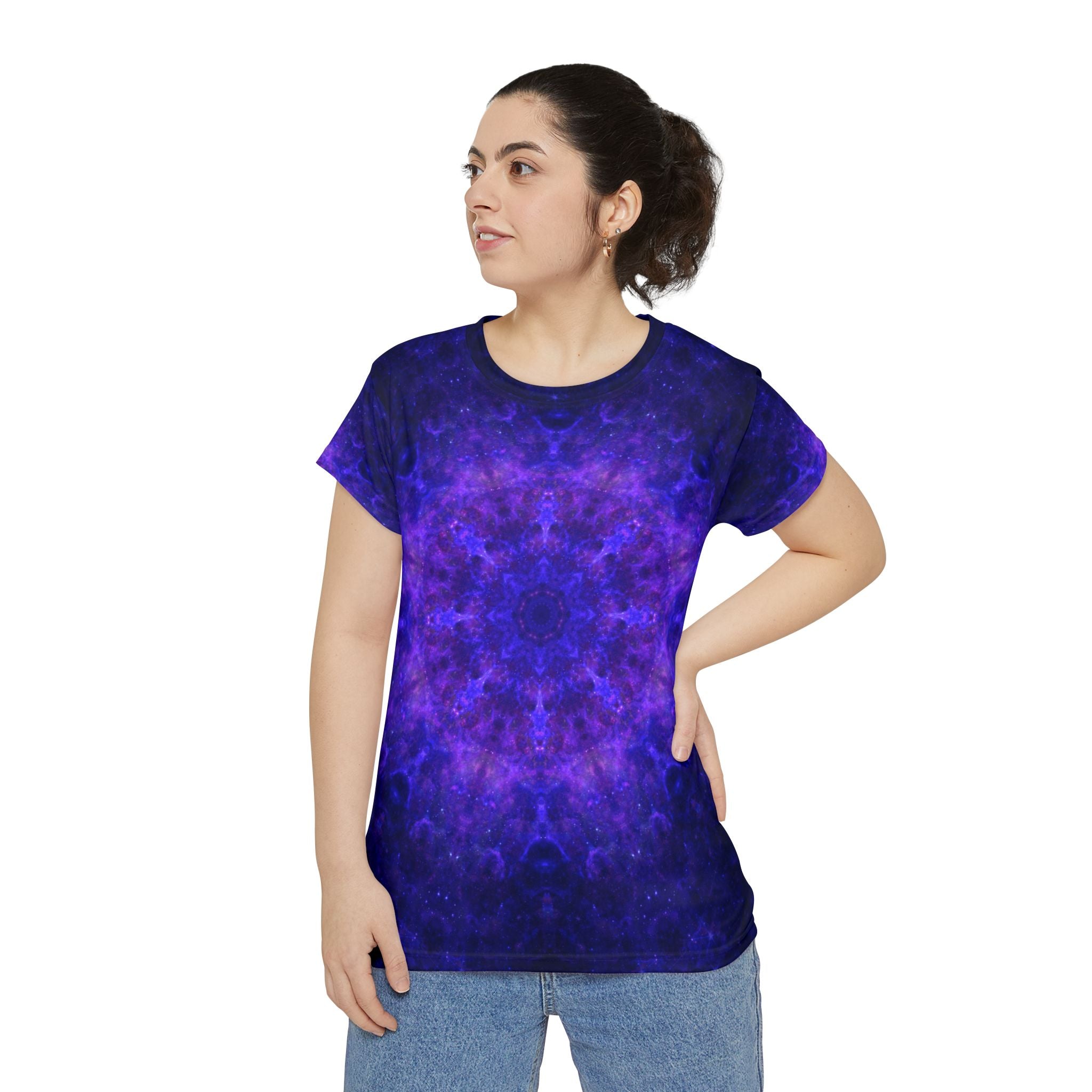 Katerina's Dragon's Eye Desires Women's Short Sleeve Shirt