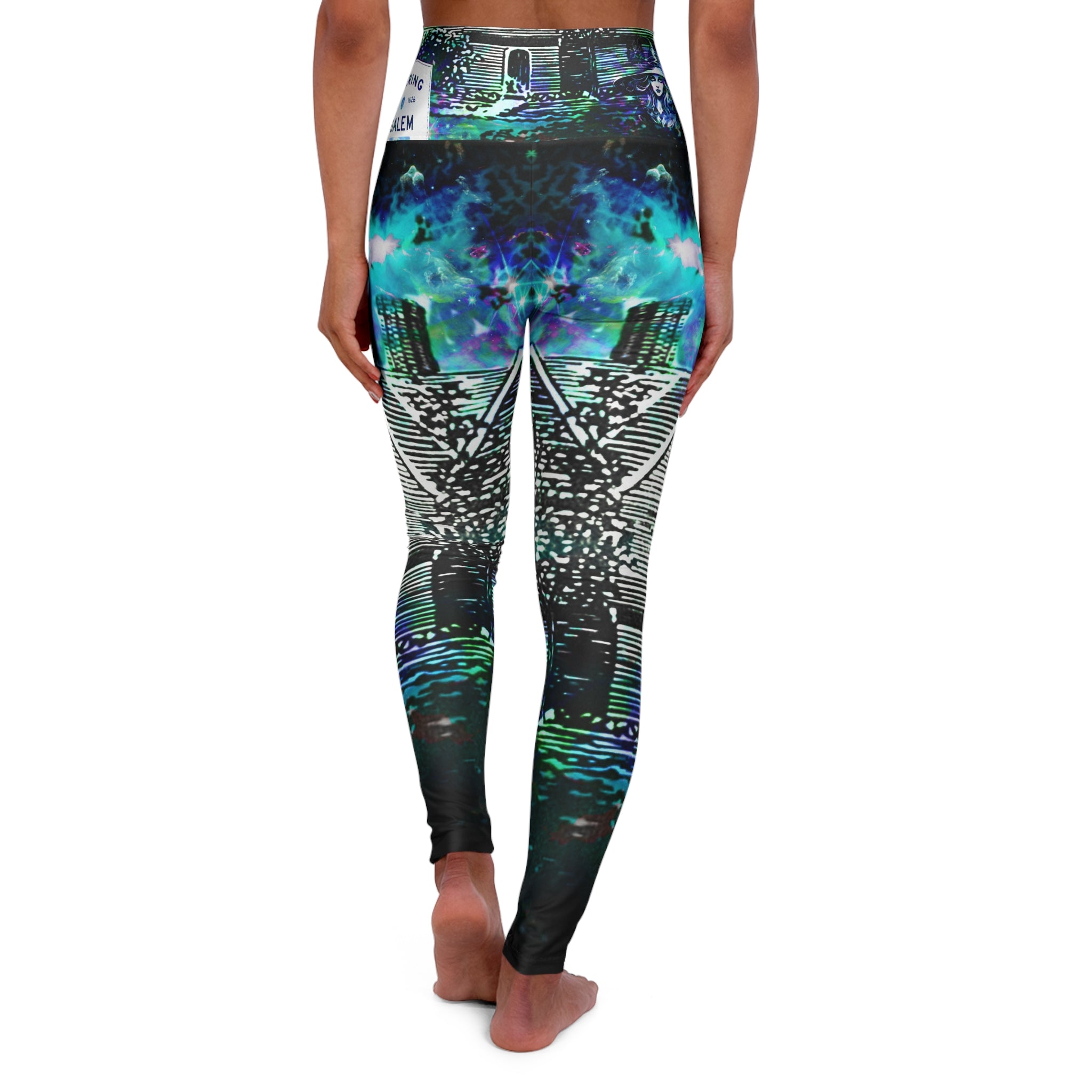 Now and Forever Salem Witch Desires High Waisted Yoga Leggings