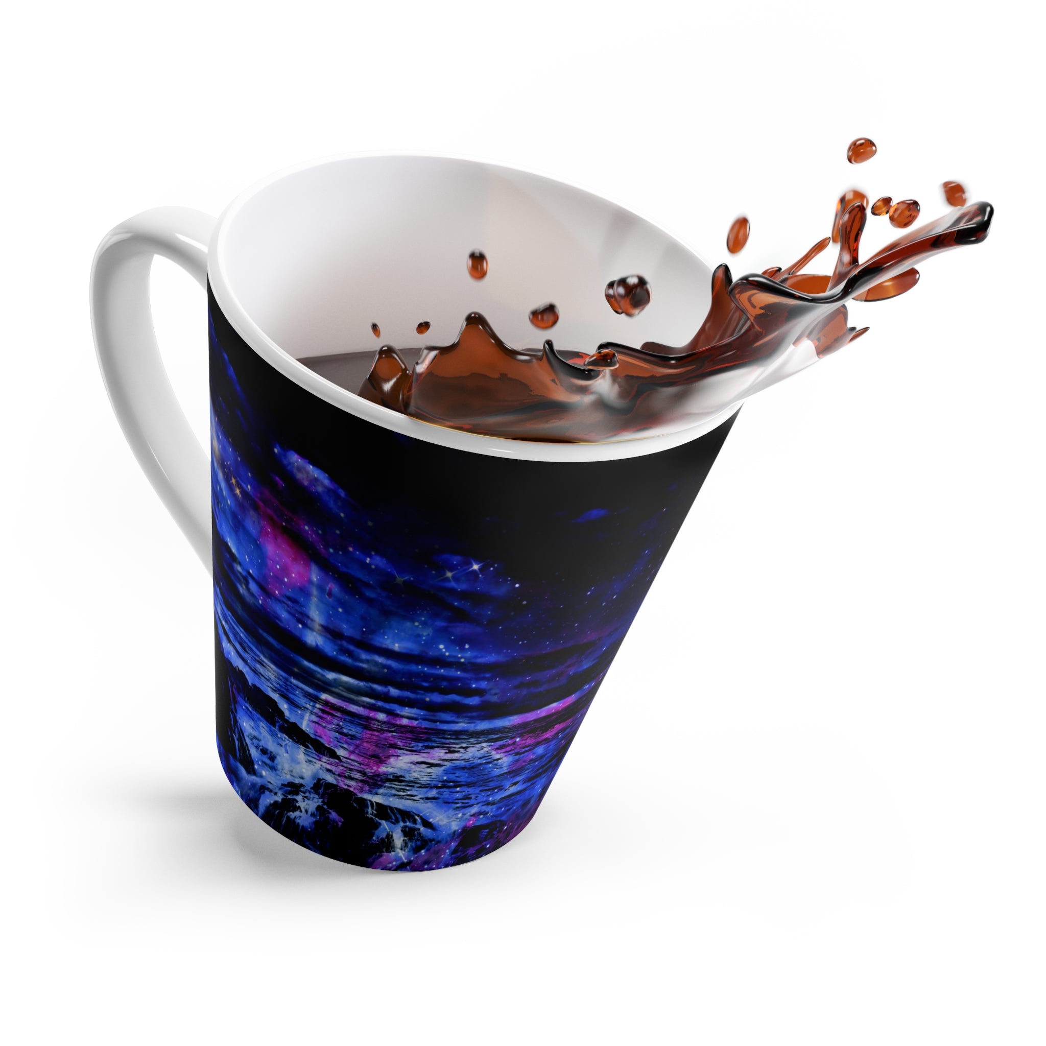 Lover's Cosmic Falls Dreams Latte Mug