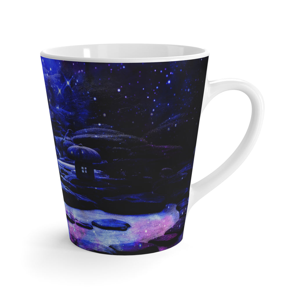 Lover's Tranquil Garden Dreams Latte Mug