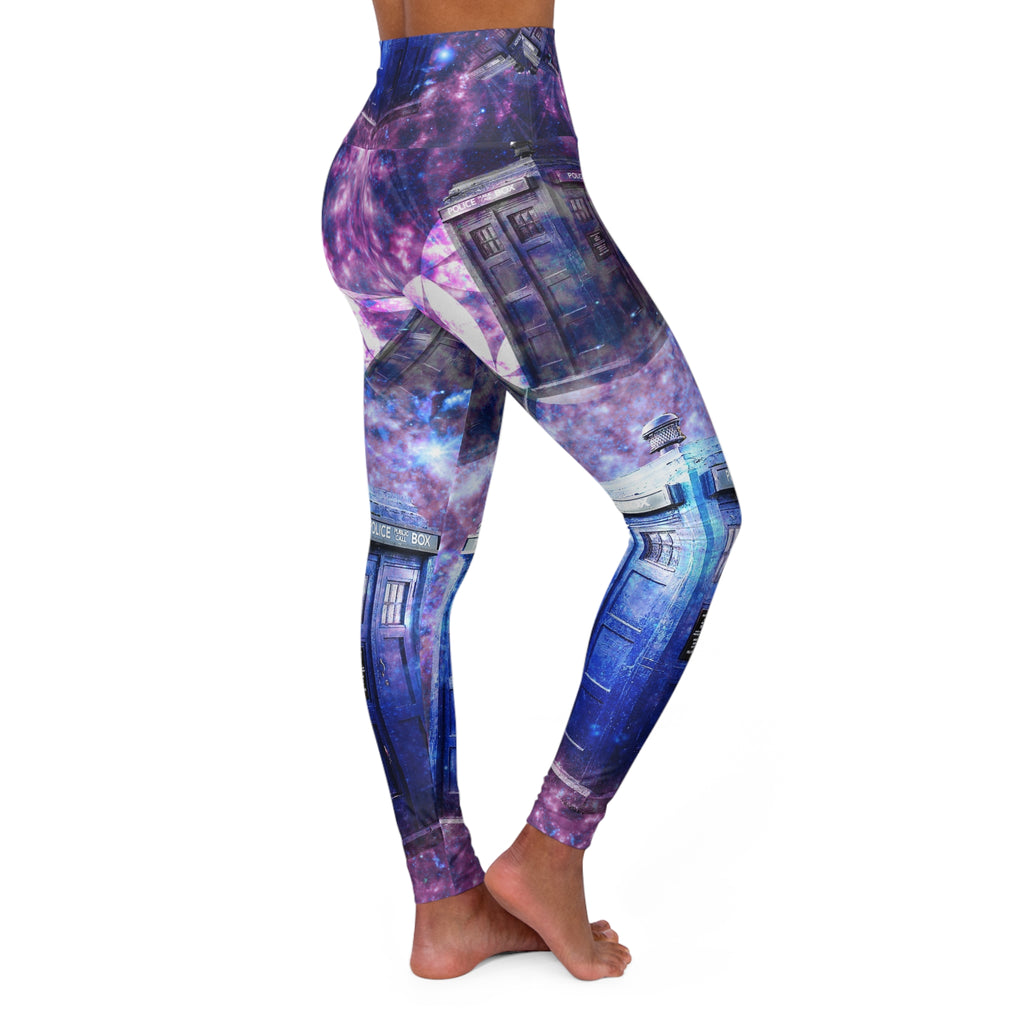 Katerina's Time and Space Doctor Meditations High Waisted Yoga Leggings