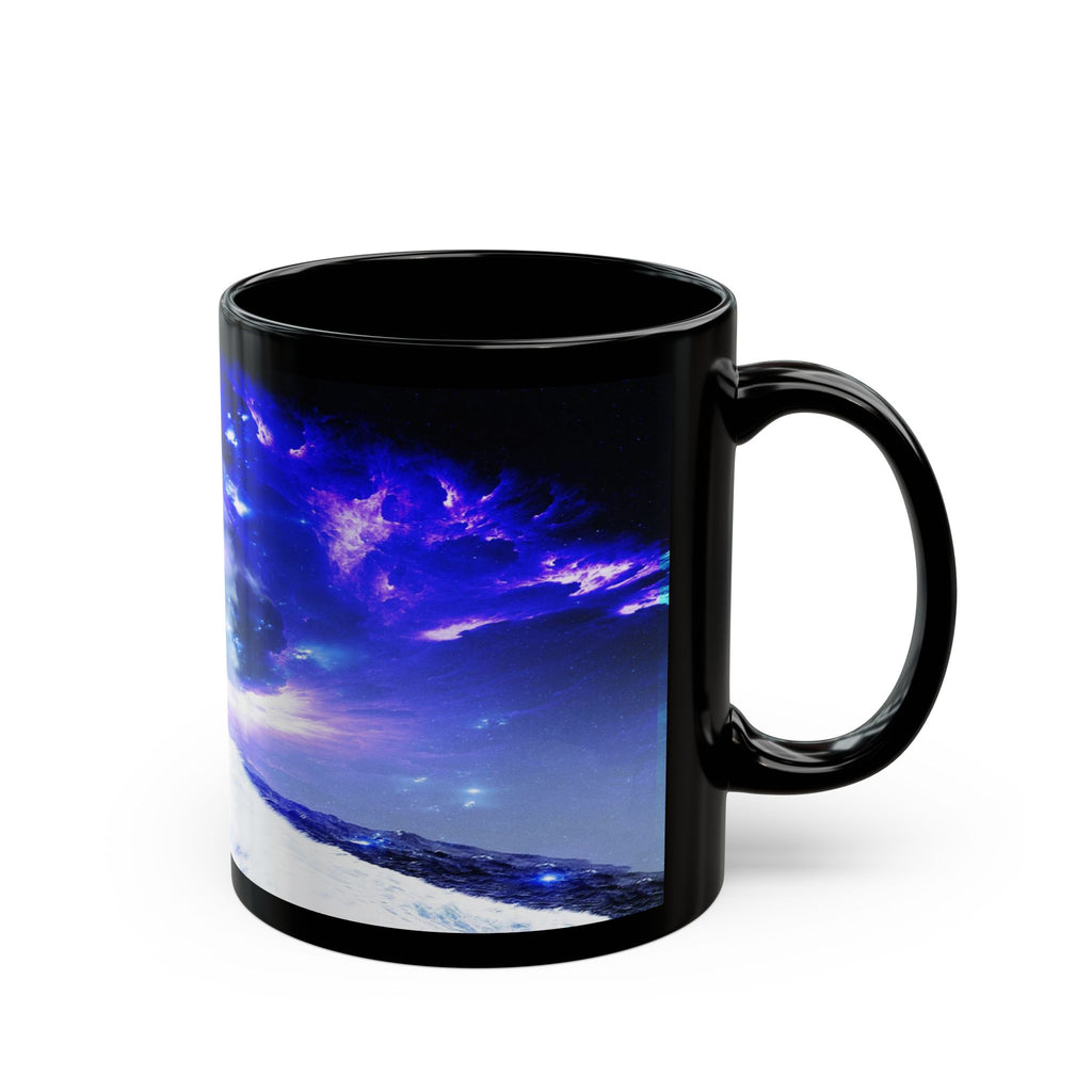 Amethyst Sapphire Serenity Bay Dreams Black Mug