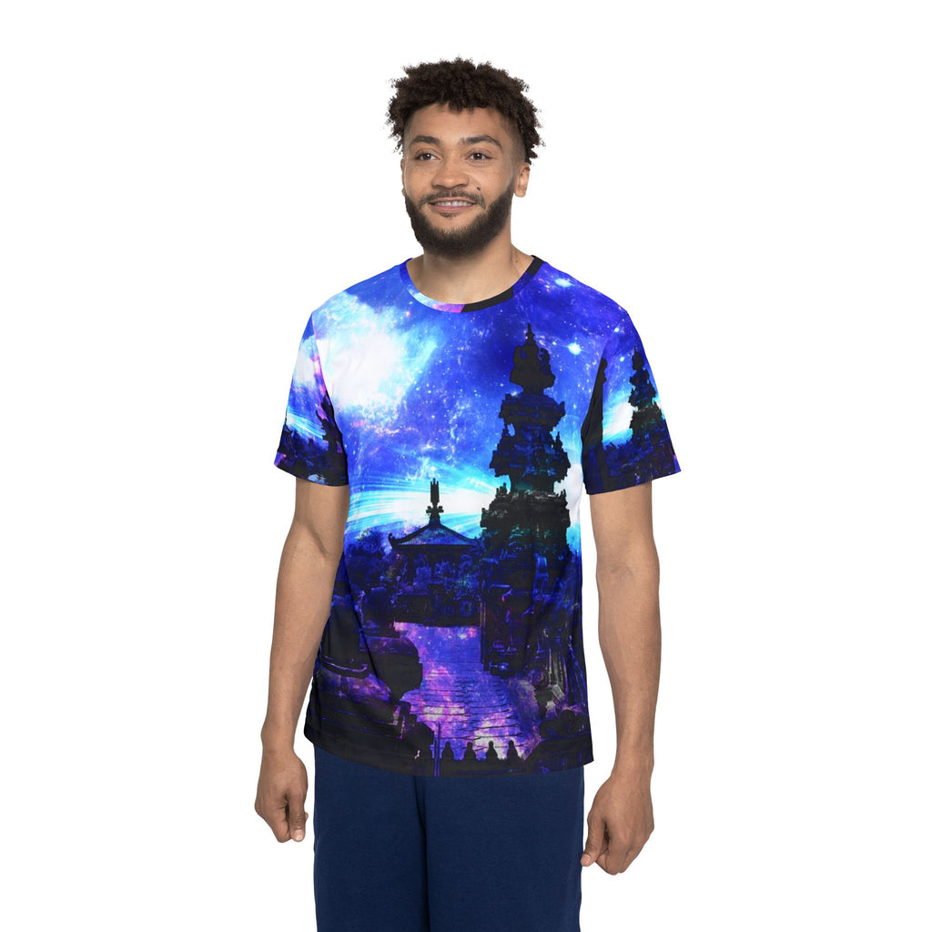 Iridescent Balinese Dreams Men's Sports Jersey
