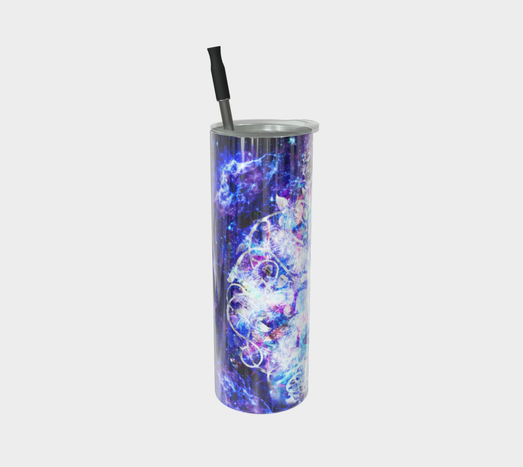 Amen Jin's Katerina's Dracularian Dragoness Namaste Meditations Stainless Steel Tumbler