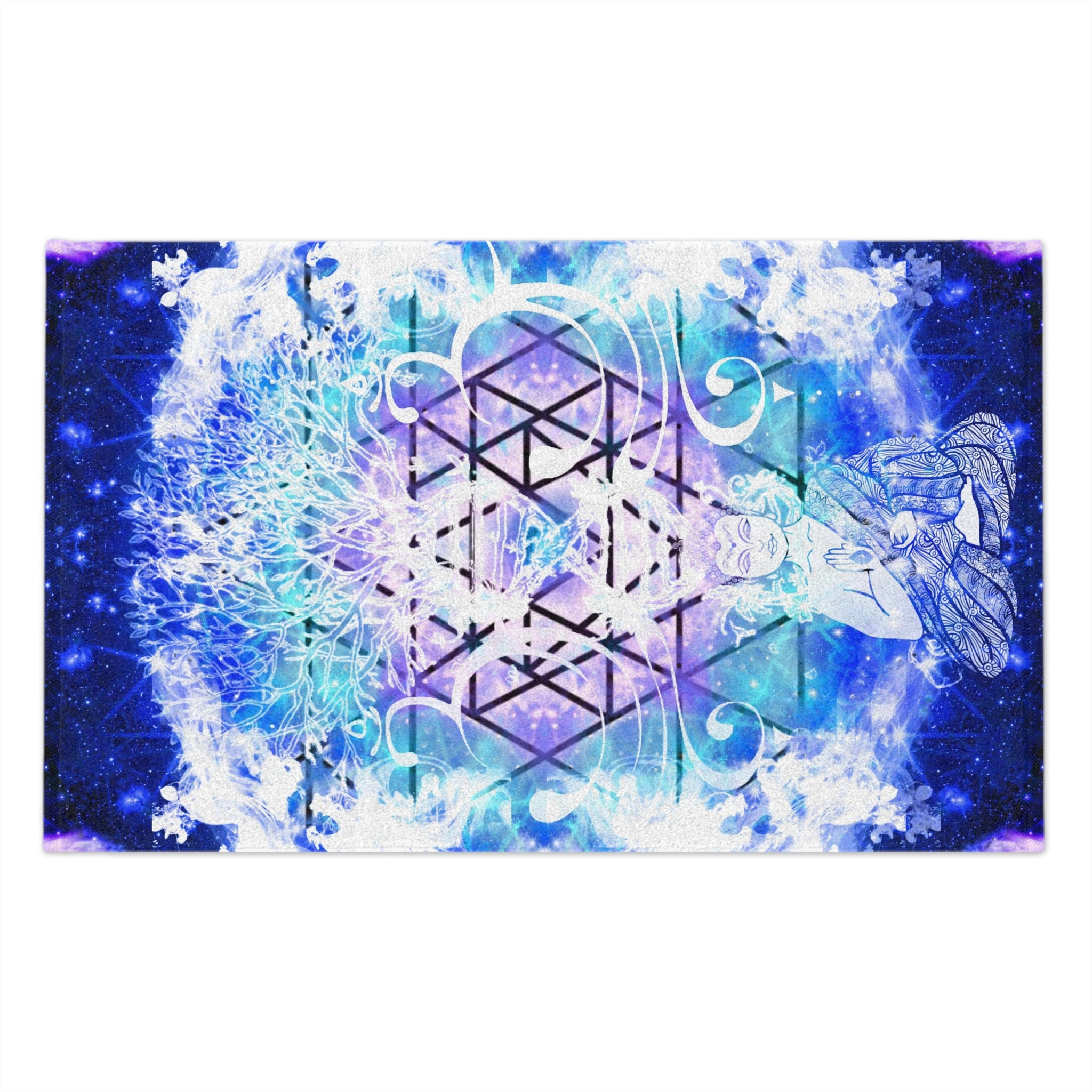 Amen Jin's Katerina's Eros and Psyche Buddha Meditations Rally Towel, 11x18