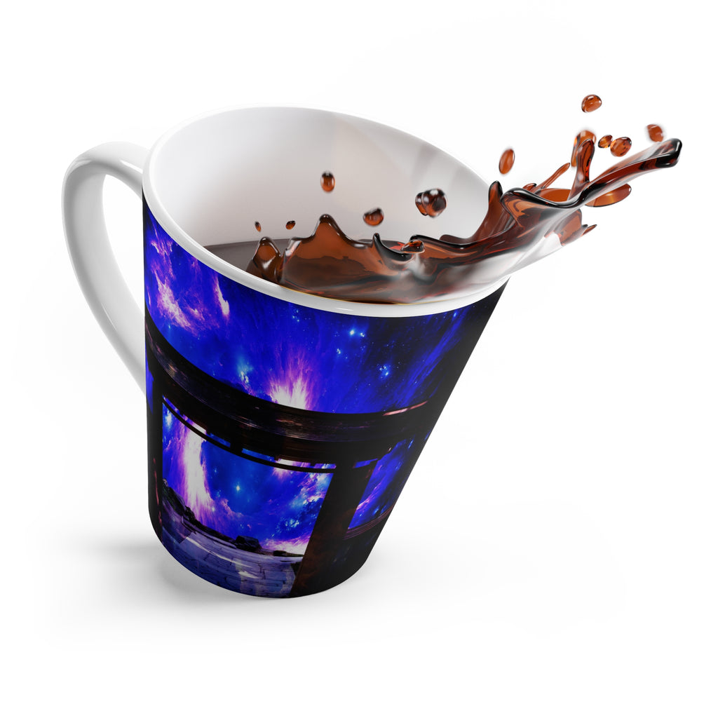 Amethyst Sapphire Pathway to Neverland Dreams Latte Mug