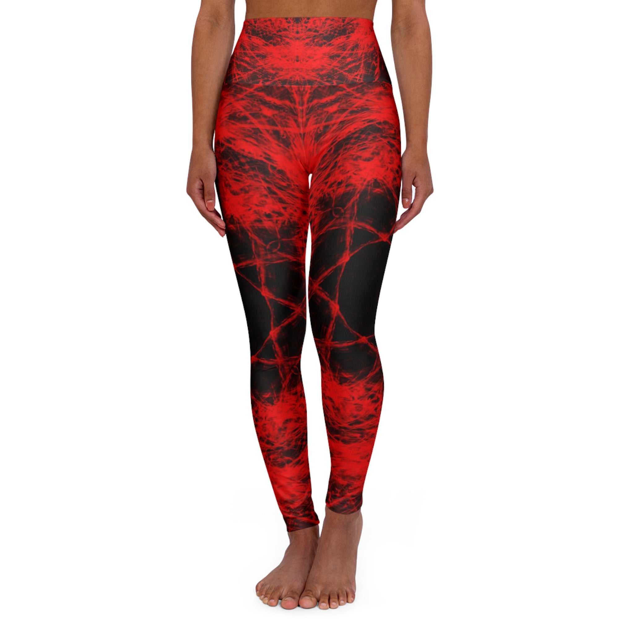 Katerina's Waiting for Hello Desires High Waisted Yoga Leggings