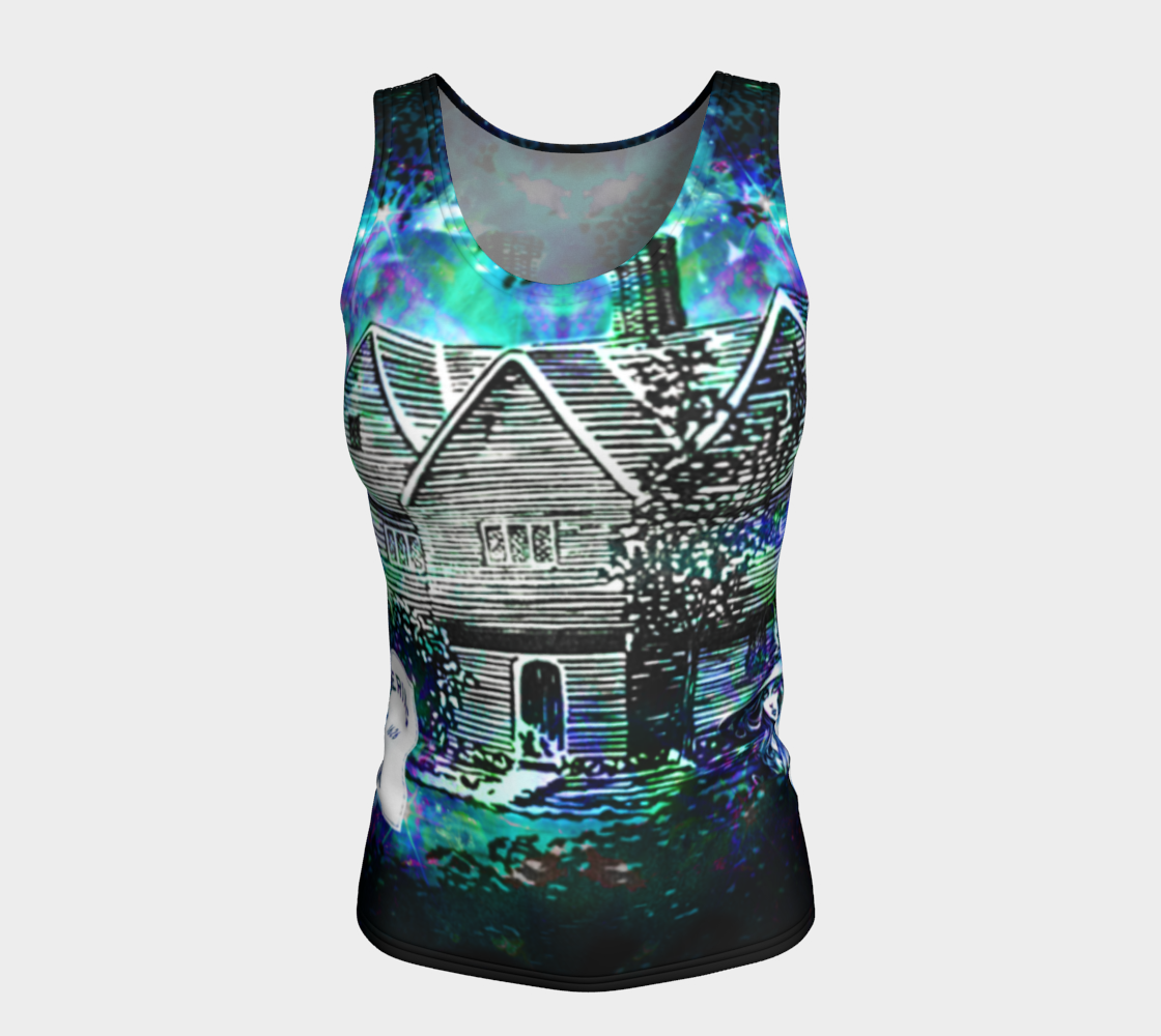 Katerina's Now and Forever Desires Salem Witch Dreams Fitted Tank Top