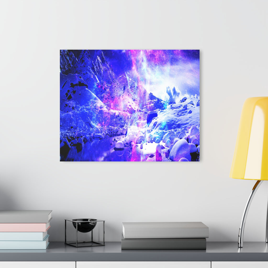 Amethyst Yule Night Dreams Acrylic Prints (French Cleat Hanging)