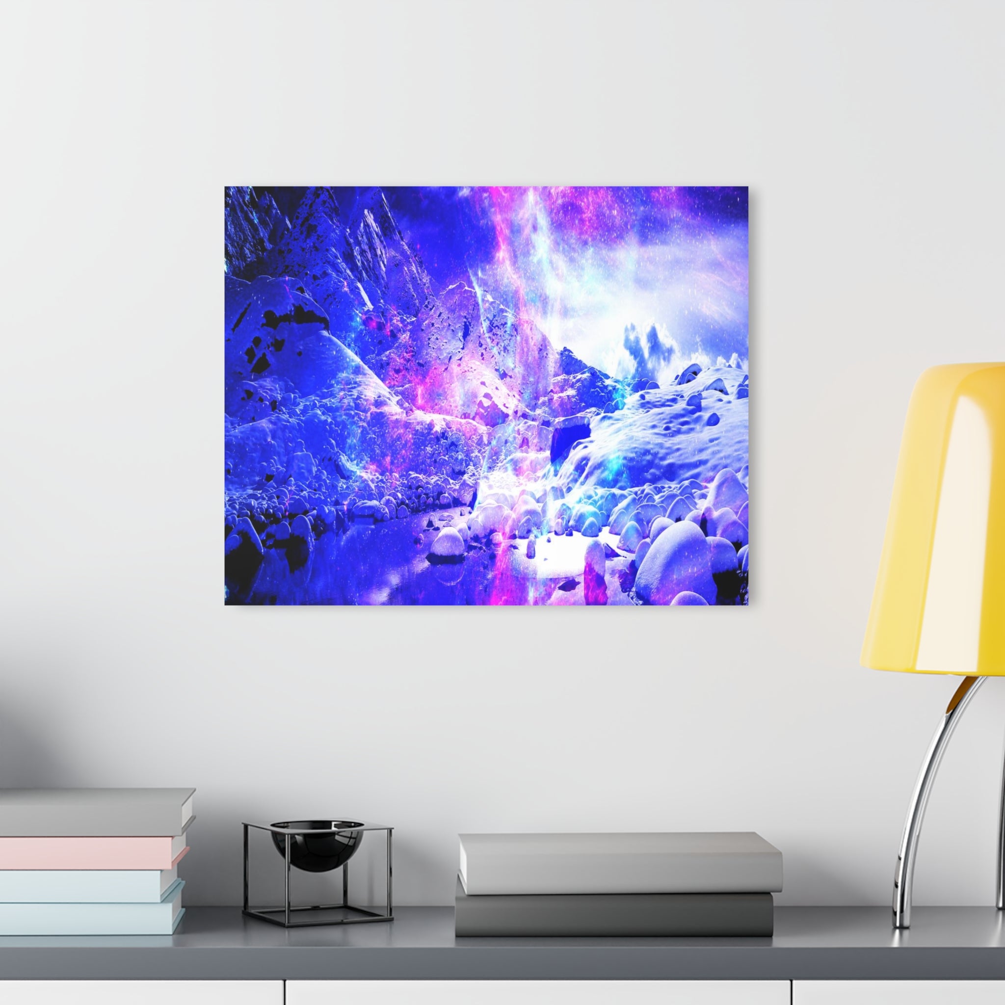 Amethyst Yule Night Dreams Acrylic Prints (French Cleat Hanging)