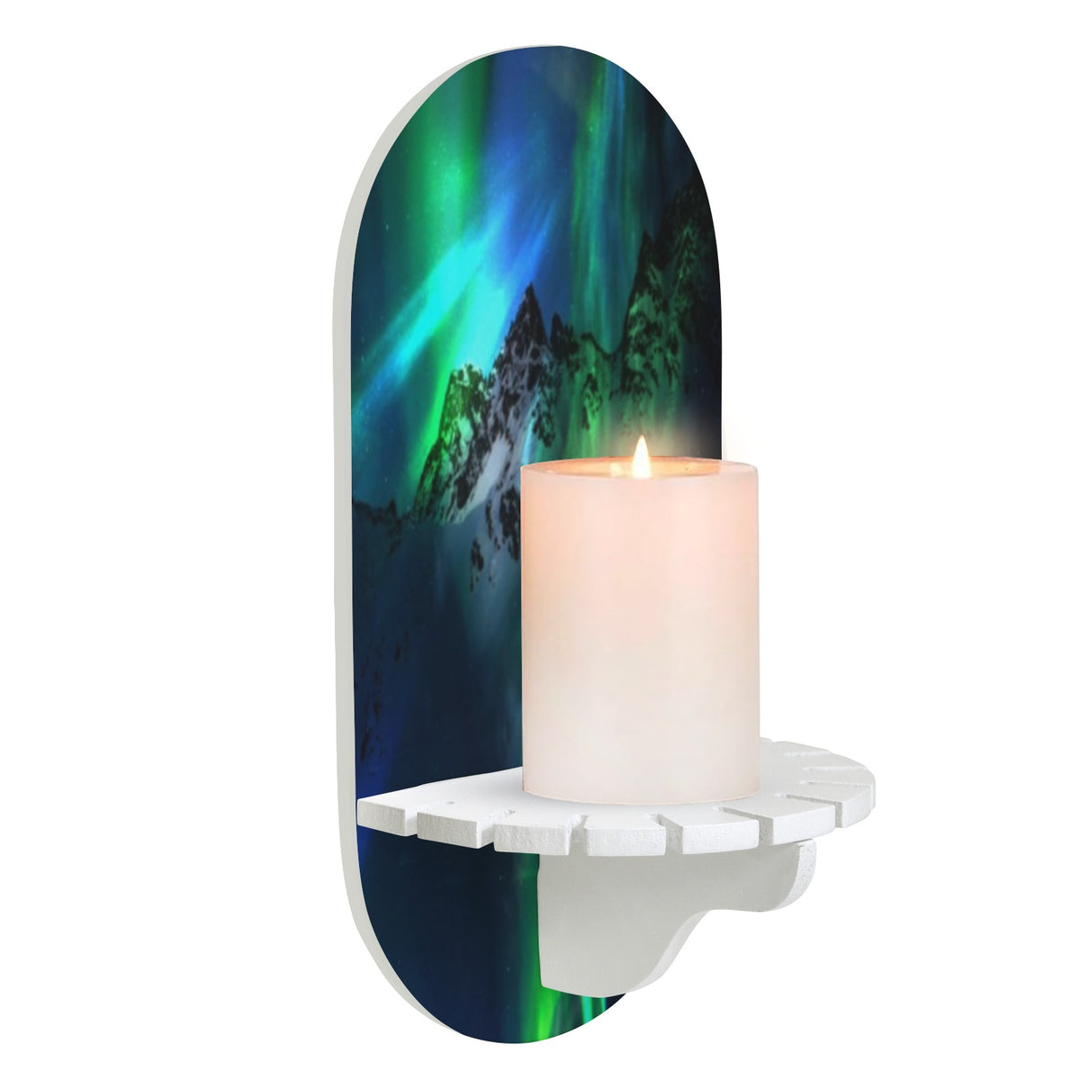 Song of the Mountain Dreams Wall Mounted Candle Holder | Ships from USA
