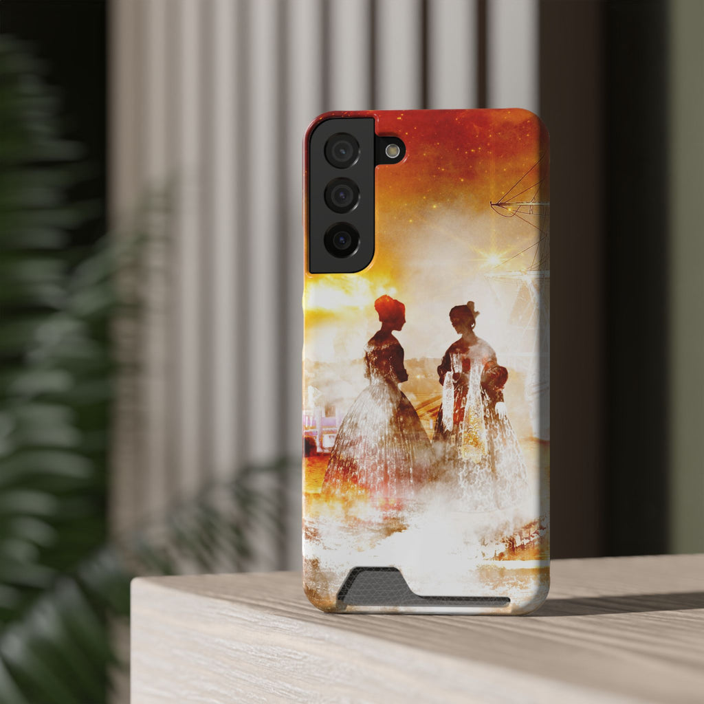 Samhain Eve Salem Harbor Dreams Phone Case With Card Holder