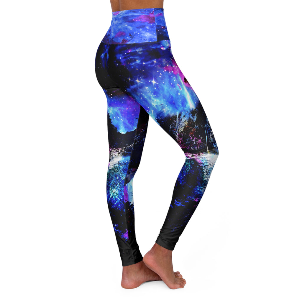 Lover's Hideaway Cove Dreams High Waisted Yoga Leggings