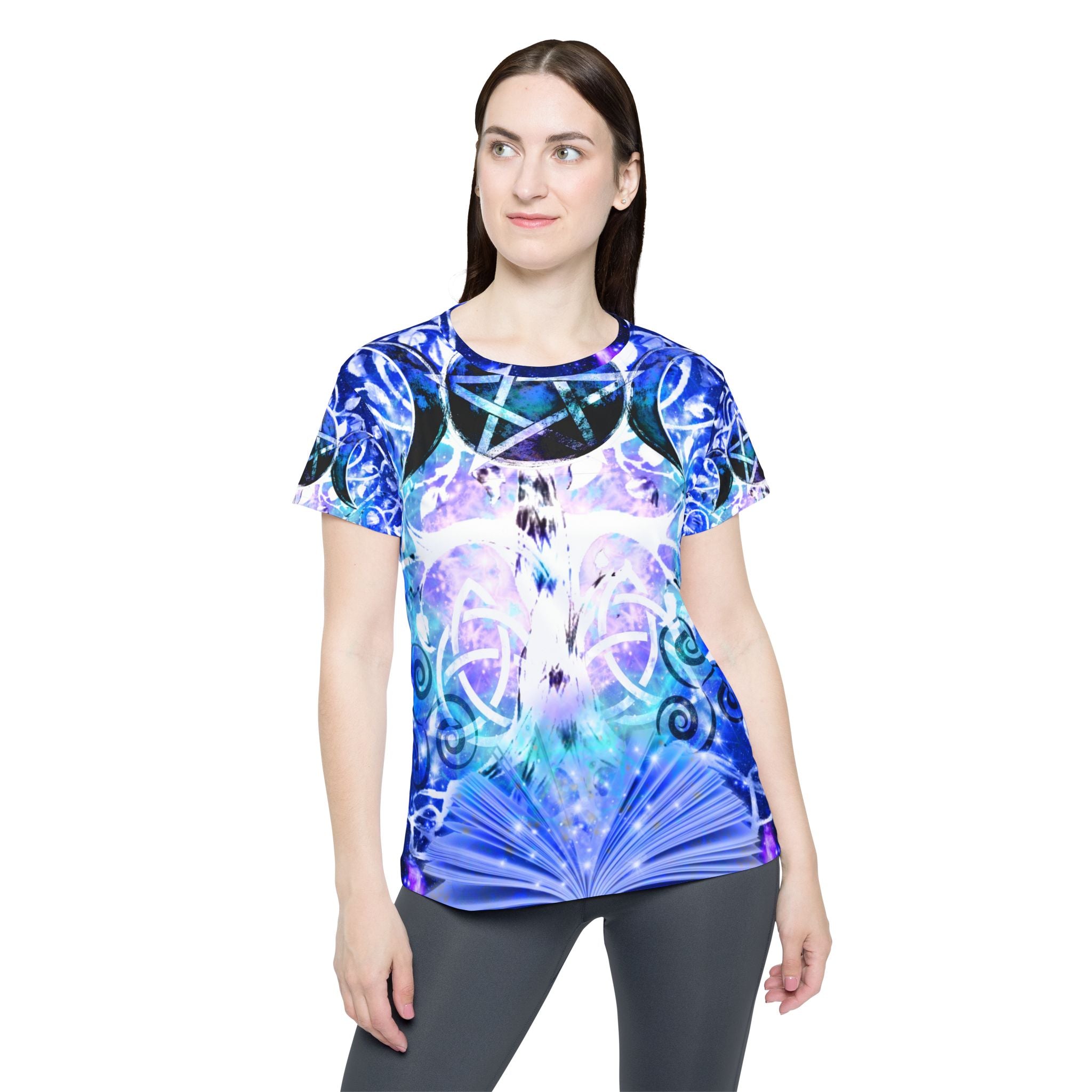 Amen Jin's Katerina's Eros and Psyche Celtic Meditations Women's Sports Jersey