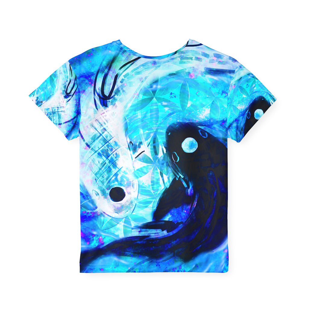 Amen Jin's Memories of Yesterday Koi Meditations Kids Sports Jersey