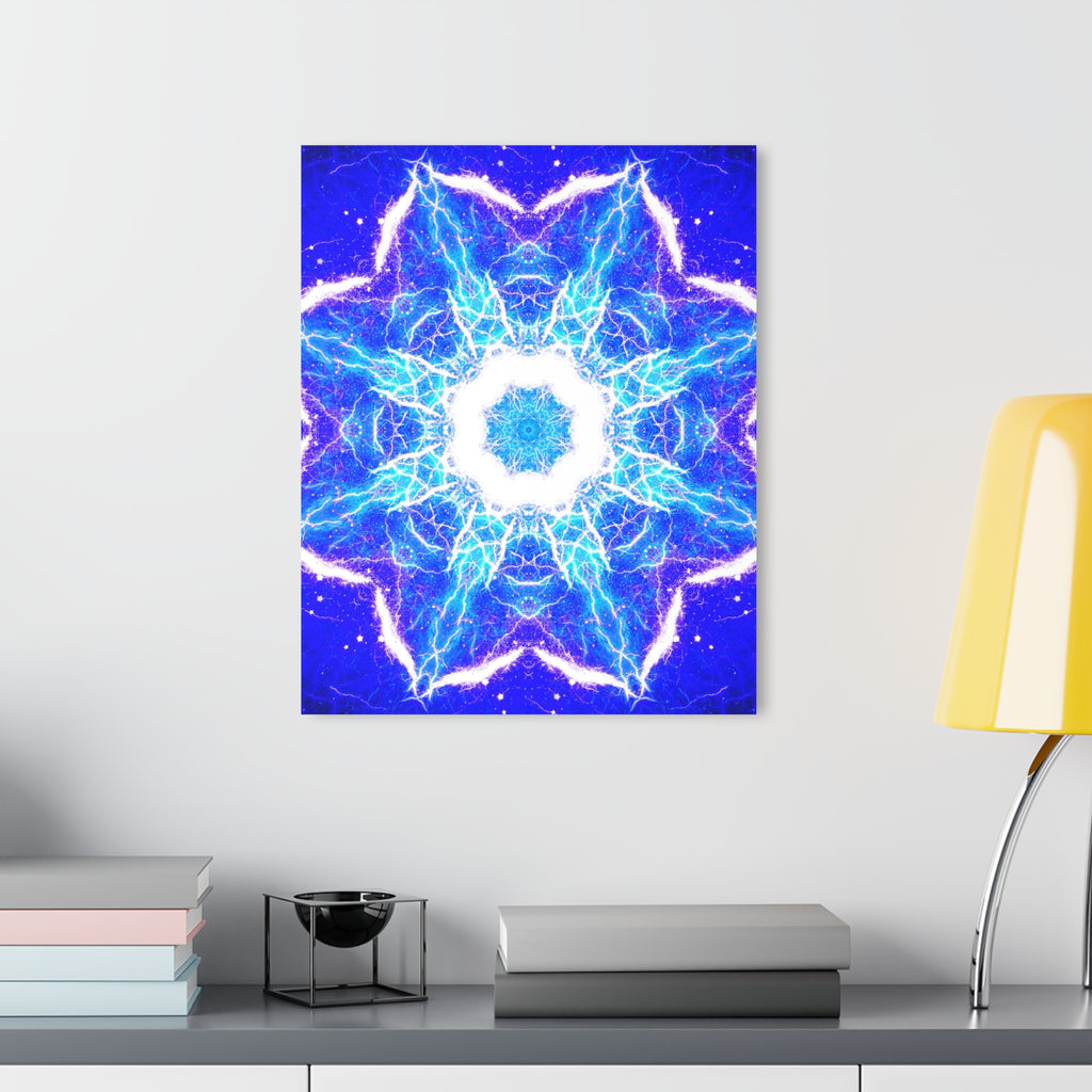 Katerina's Mandala of Dragon Fire Desires (French Cleat Hanging)