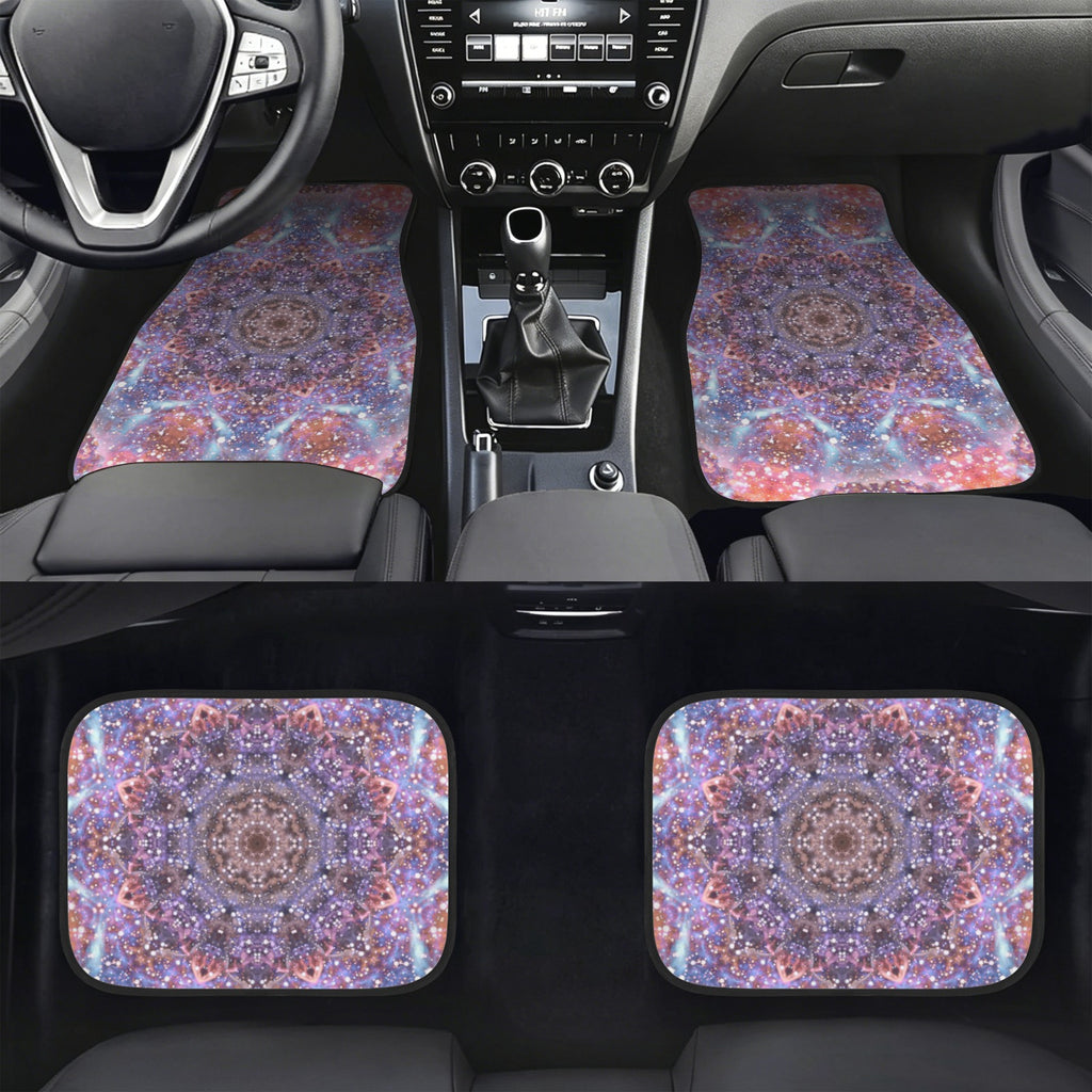 Katerina's Fiesta Desires 4-Piece Car Floor Mats （Customized Separately）| Ships from USA