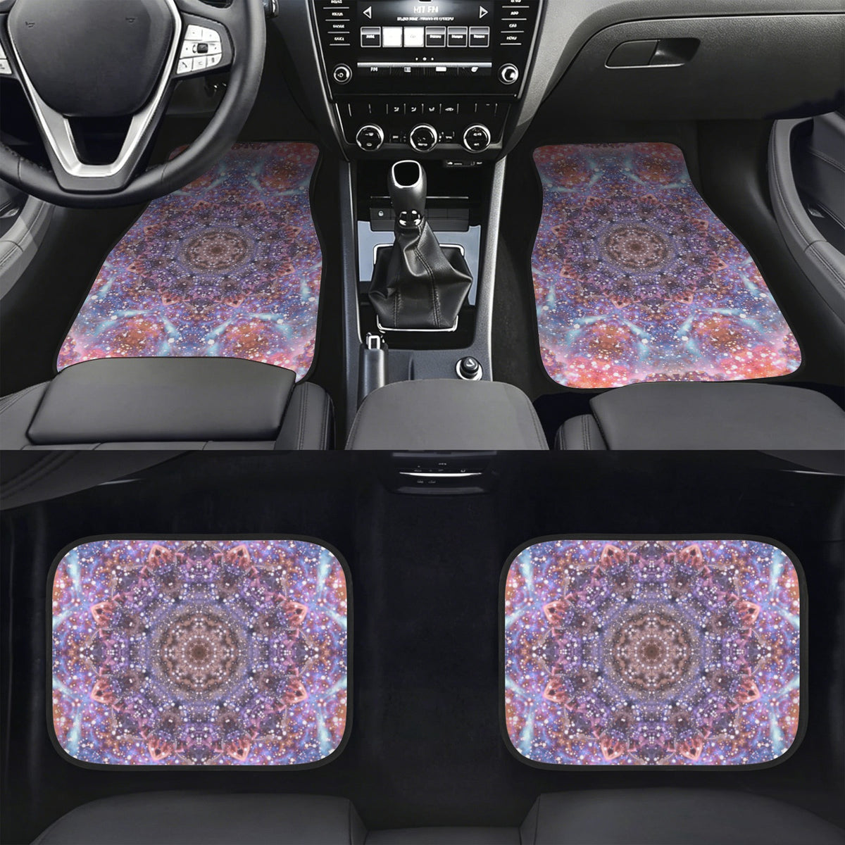 Katerina's Fiesta Desires 4-Piece Car Floor Mats （Customized Separately）| Ships from USA