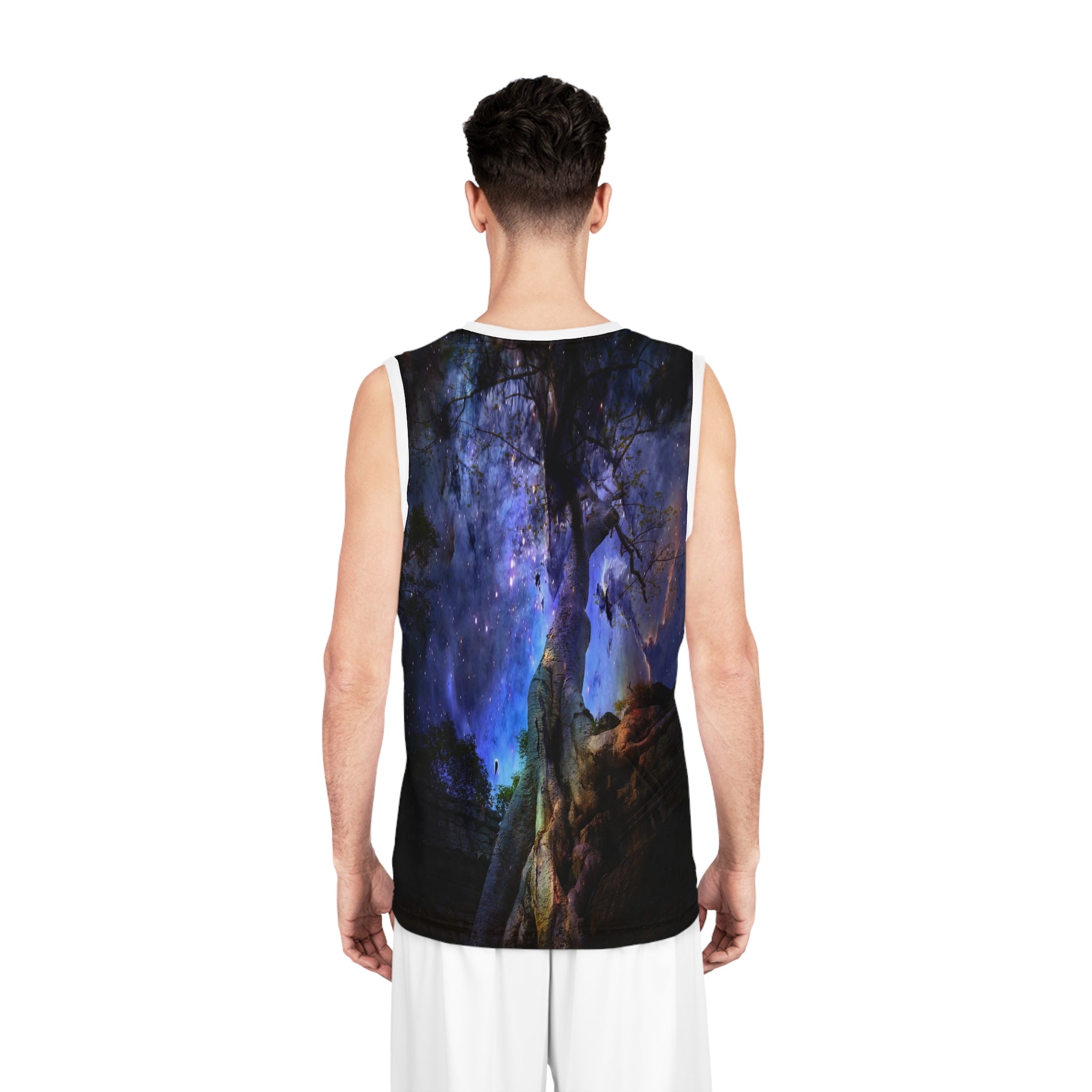 Universal Tree Dreams Basketball Jersey
