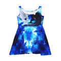 Amen Jin's Mandala of Dragon Fire Desires Koi Dreams Women's Skater Dress