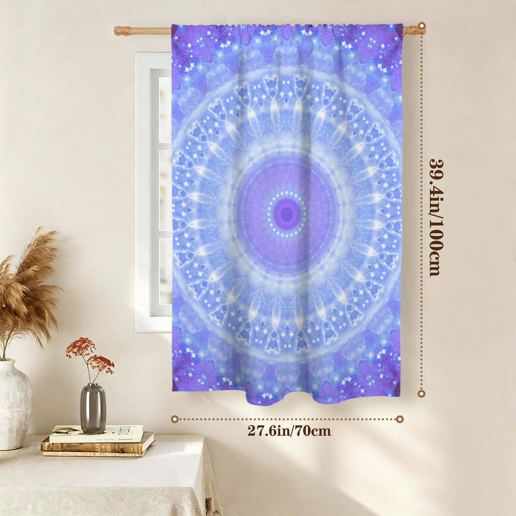 Katerina's Living on a Prayer Desires Window Curtain 27.6" x 39.4" ( 1 Piece ) | Ships from USA