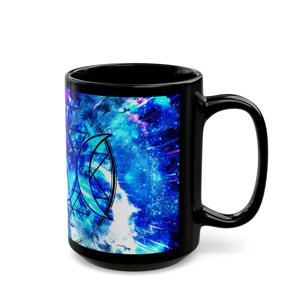 Creation's Magical Awakening Desires Meditations Black Mug