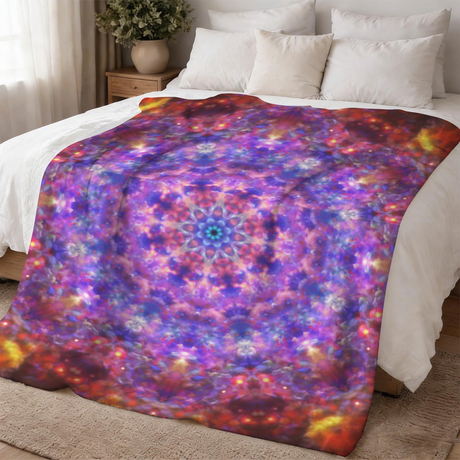 Katerina's Tears Desires Sherpa Fleece Blanket 60" x 80" | Ships from USA