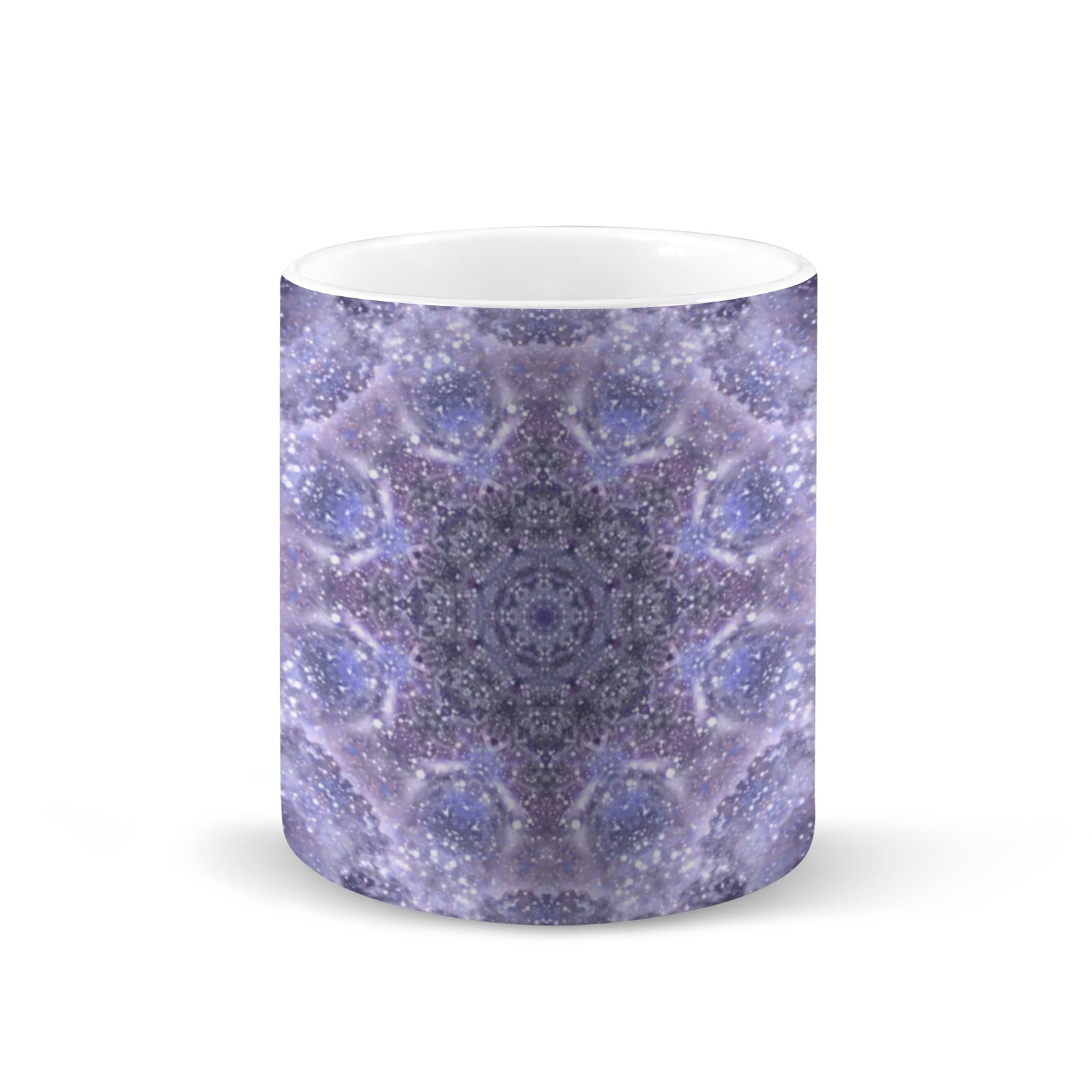 Katerina's Lilac Star Desires Custom White Mug(11OZ)(Set of 2) | Ships from USA