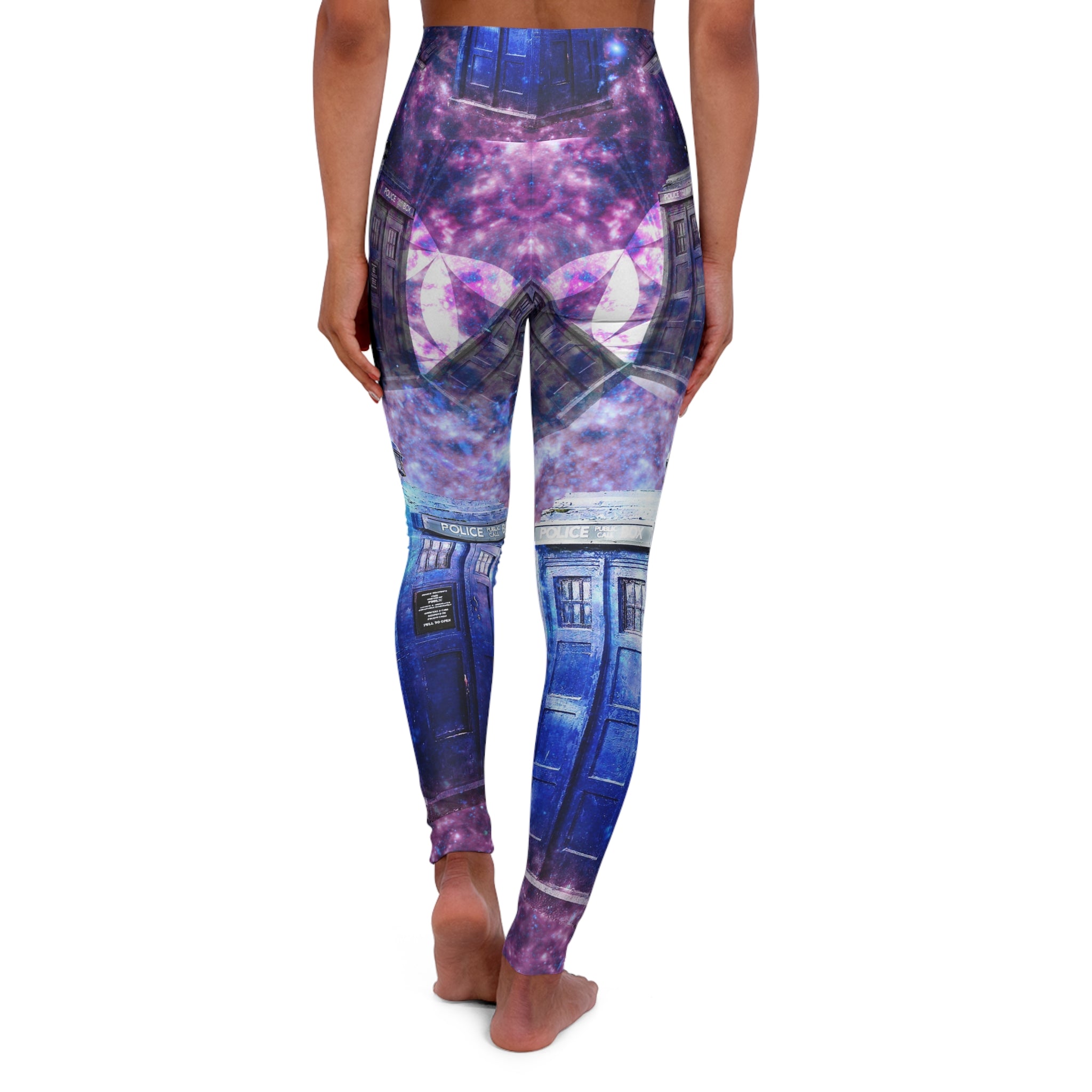 Katerina's Time and Space Doctor Meditations High Waisted Yoga Leggings