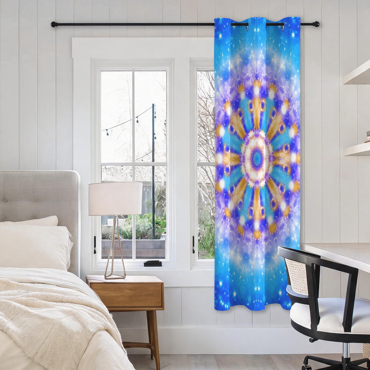Katerina's Howl's Tomorrow Girl Desires Grommet Curtain 42" x 63" ( 1 Piece ) | Ships from USA